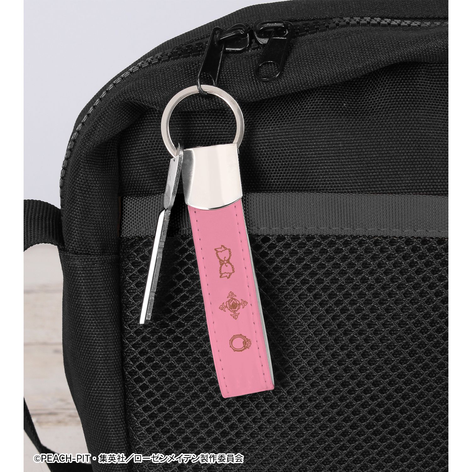 ローゼンメイデン 雛苺 キーリング付き合皮キーホルダー 画像 4 | AniSmile