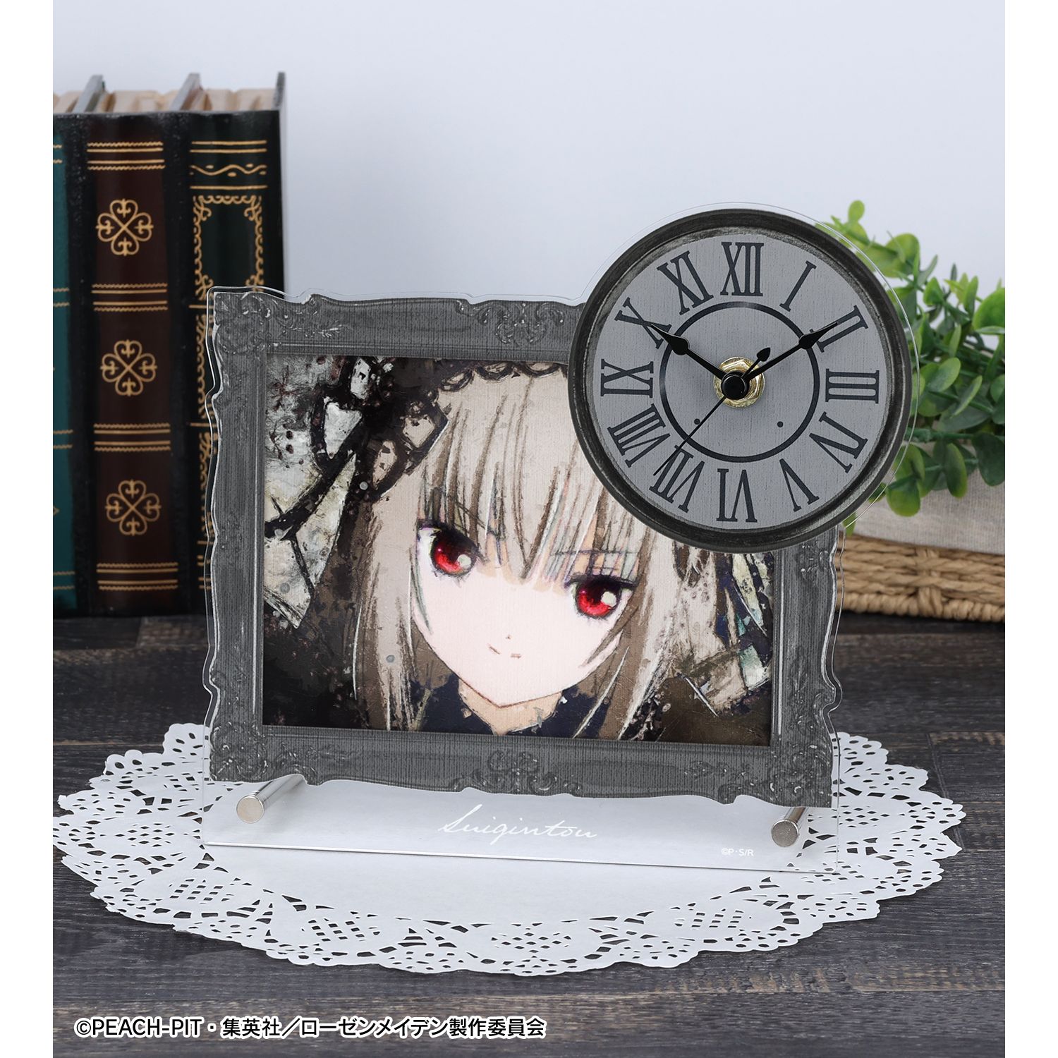 ローゼンメイデン 水銀燈 grunge CANVAS アクリルスタンド時計 画像 4 | AniSmile