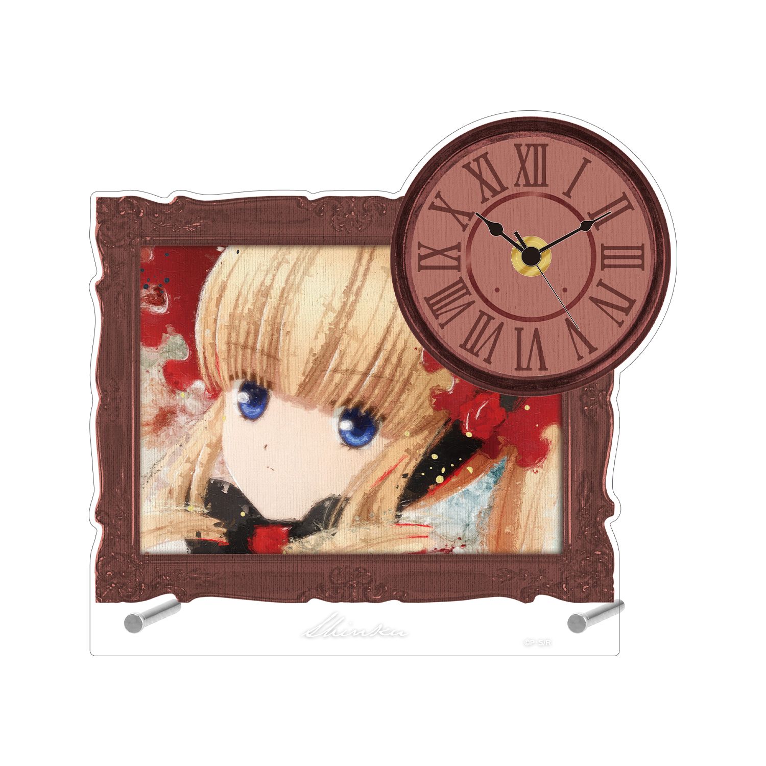 ローゼンメイデン 真紅 grunge CANVAS アクリルスタンド時計 - 公式商品画像 | AniSmile