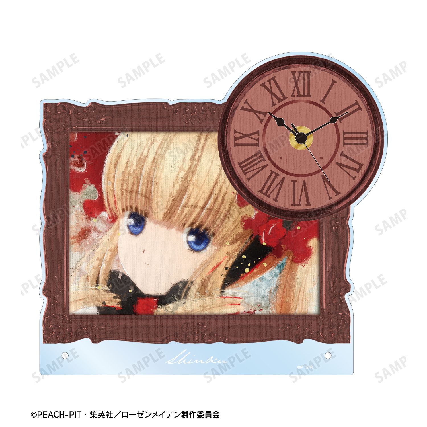 ローゼンメイデン 真紅 grunge CANVAS アクリルスタンド時計 画像 3 | AniSmile