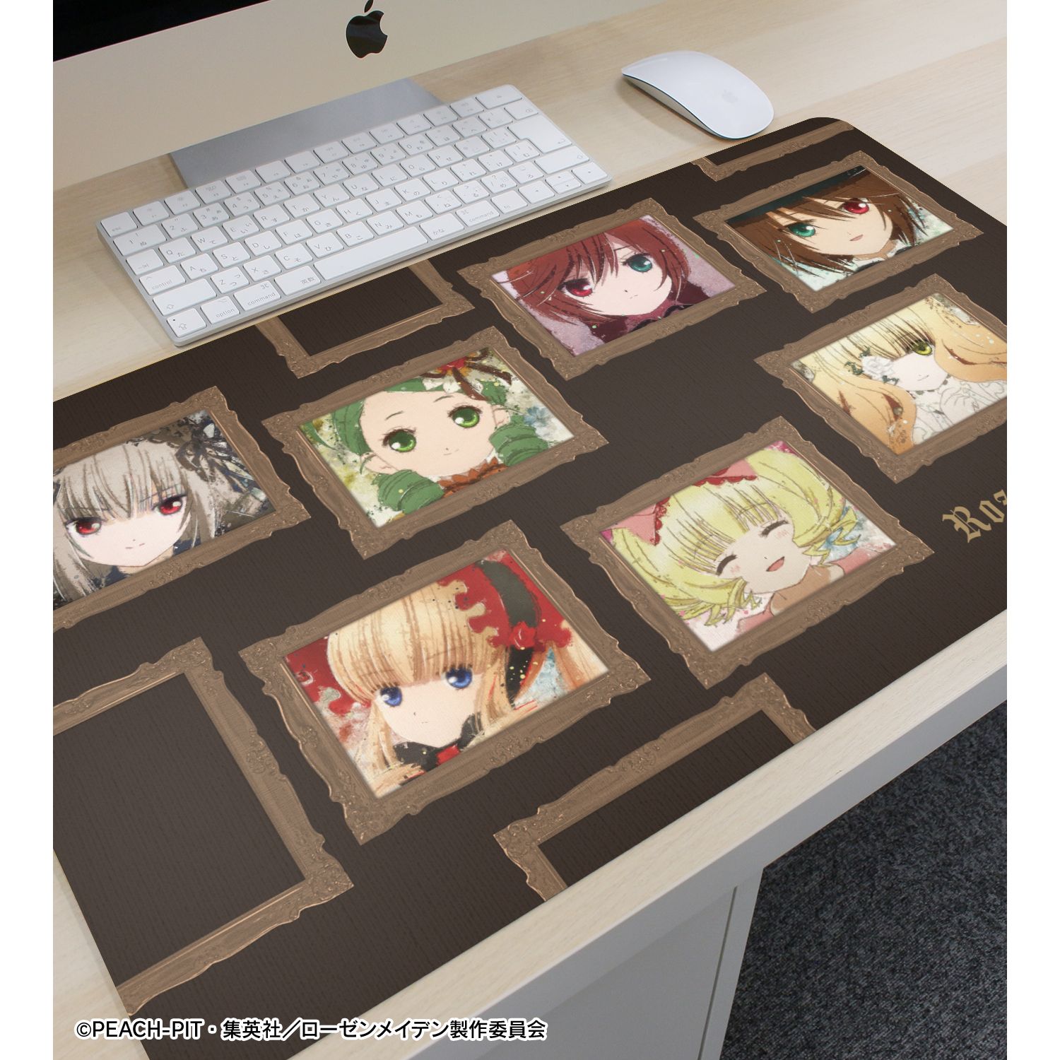 ローゼンメイデン 集合 grunge CANVAS マルチデスクマット 画像 2 | AniSmile