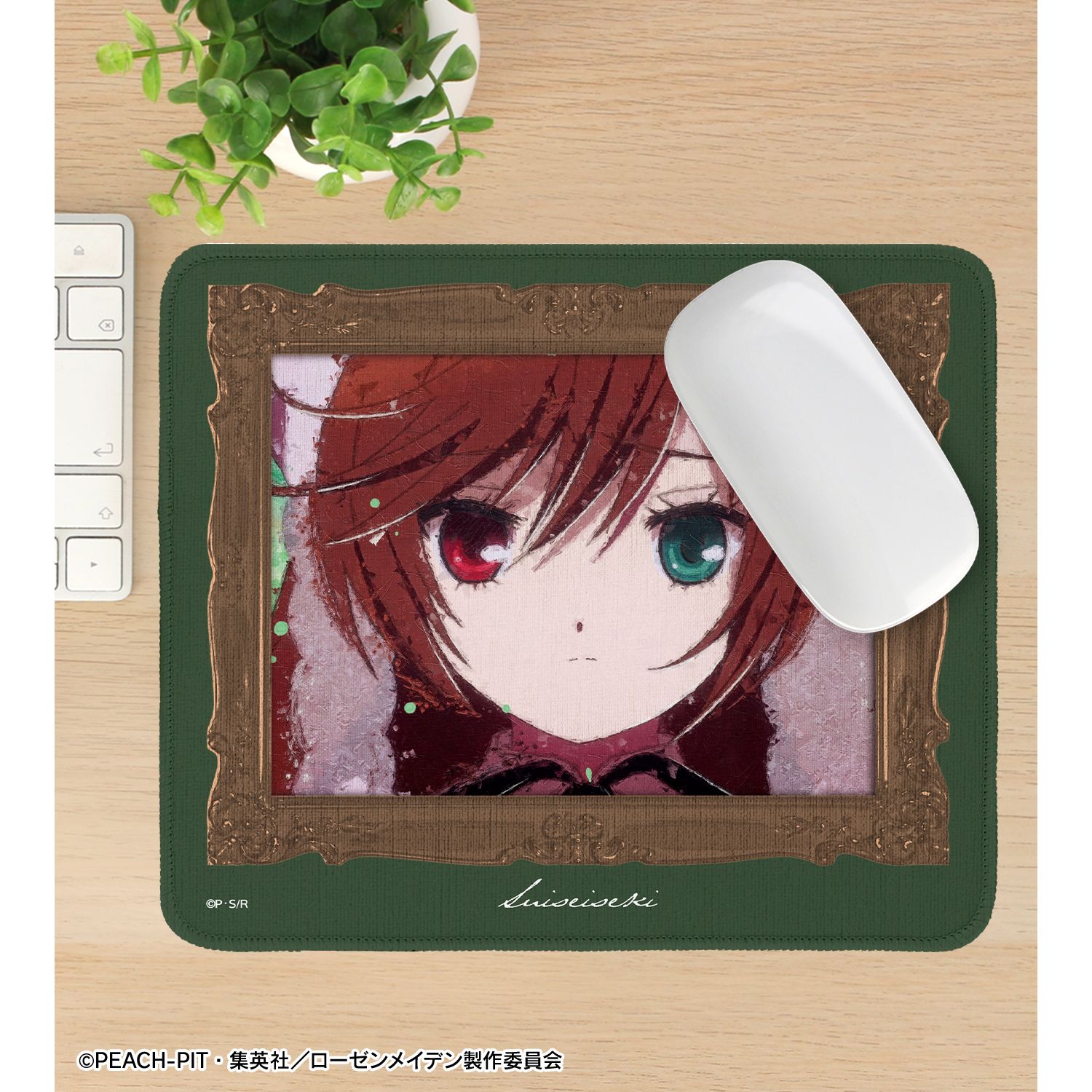 ローゼンメイデン 翠星石 grunge CANVAS マウスパッド 画像 3 | AniSmile