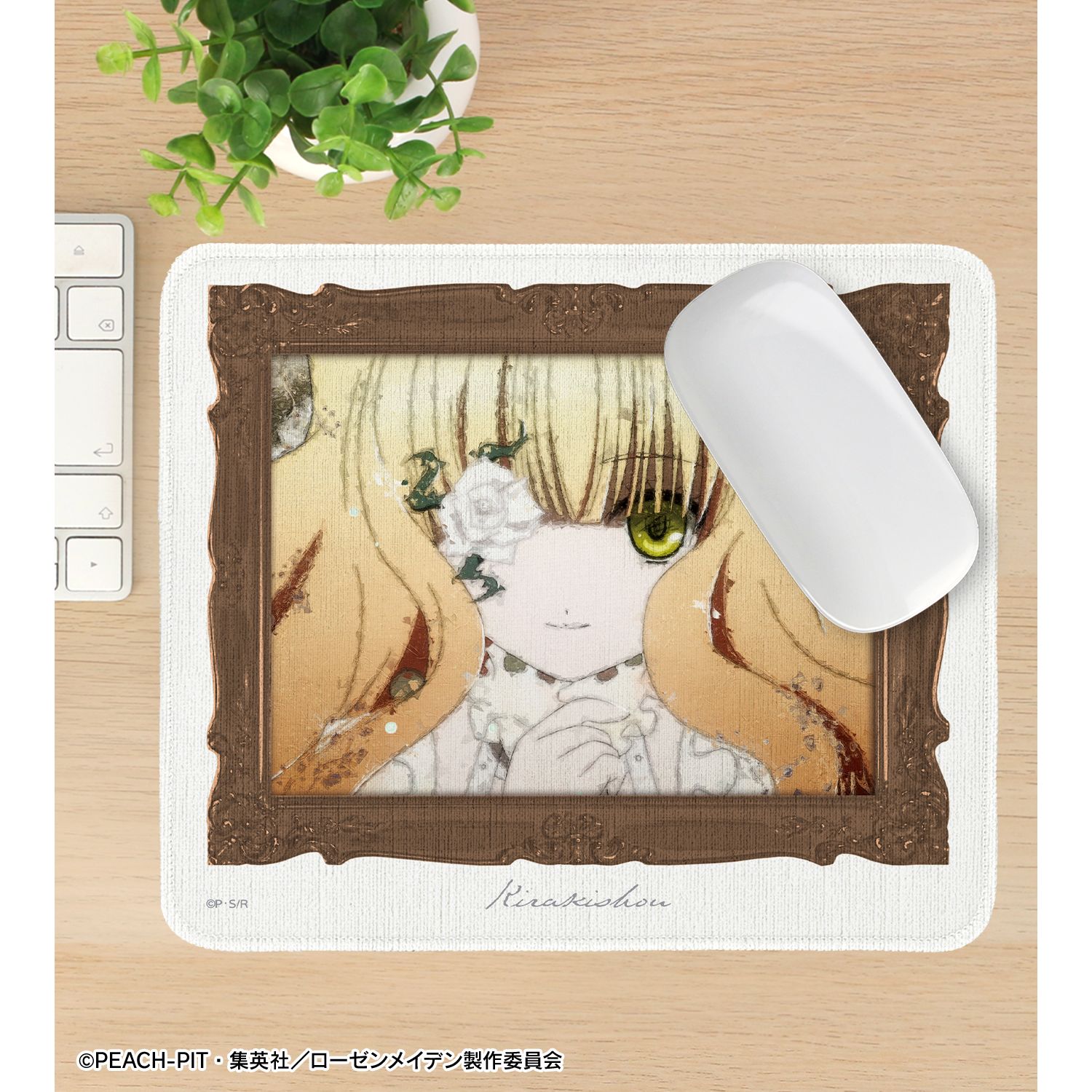ローゼンメイデン 雪華綺晶 grunge CANVAS マウスパッド 画像 3 | AniSmile