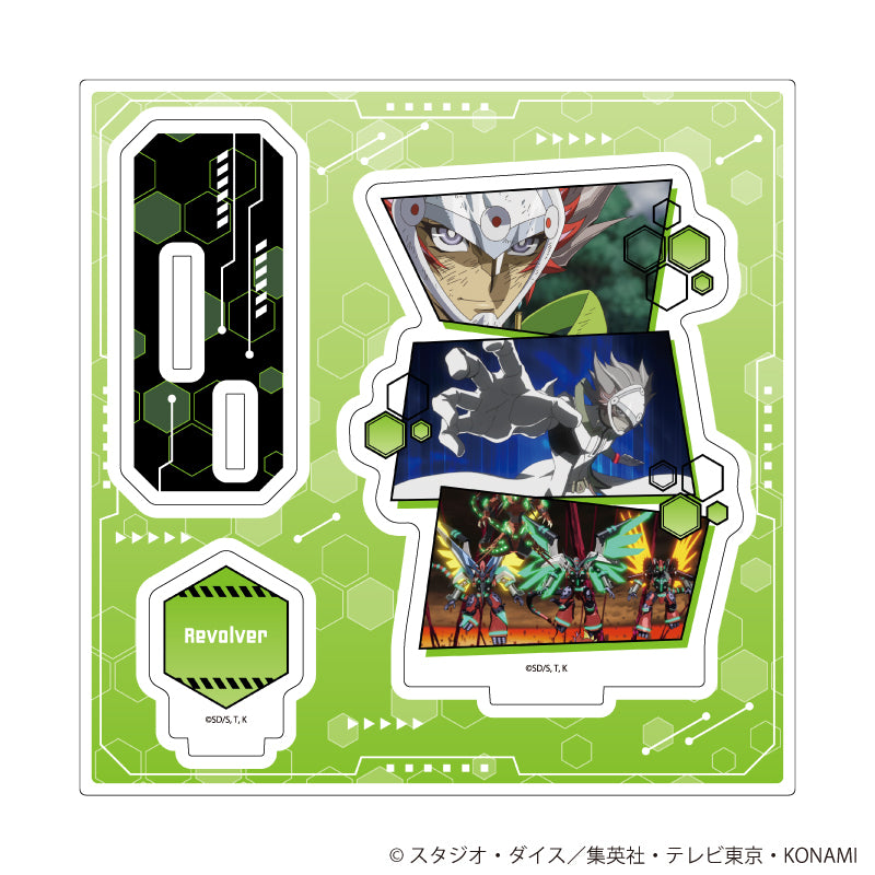 アクリルスタンドプレート「遊☆戯☆王VRAINS」03/リボルバー(場面写イラスト) - 公式商品画像 | AniSmile