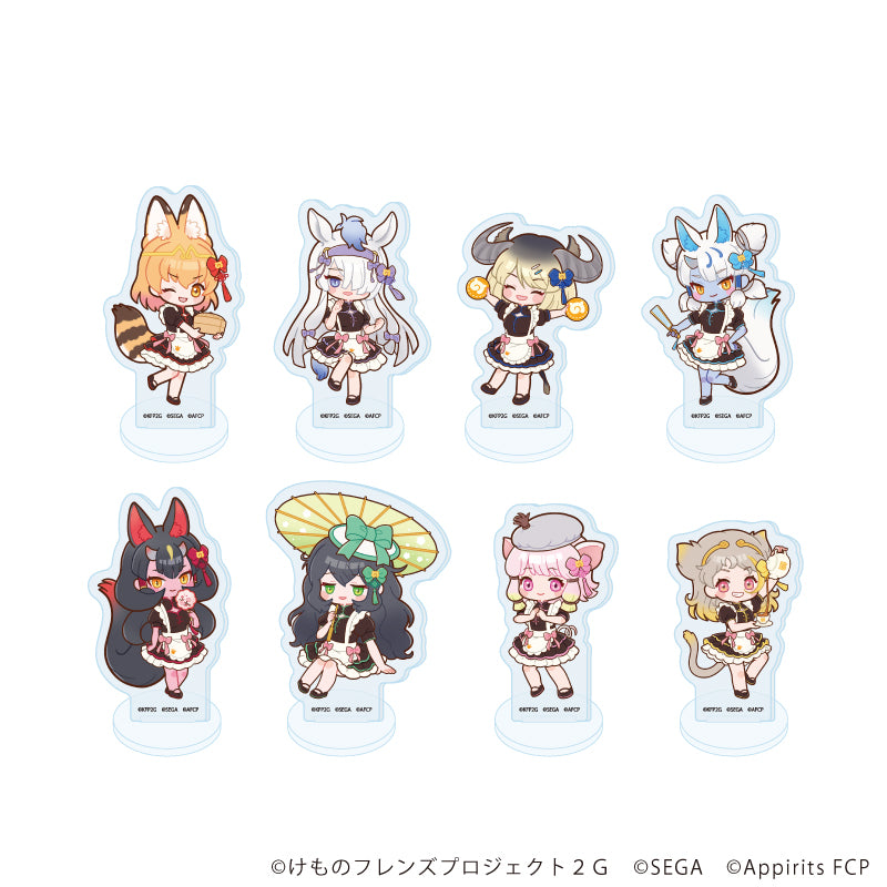 アクリルぷちスタンド「けものフレンズ3」03/チャイナメイドver. ブラインド(全8種)(POP Artイラスト) - 公式商品画像 | AniSmile