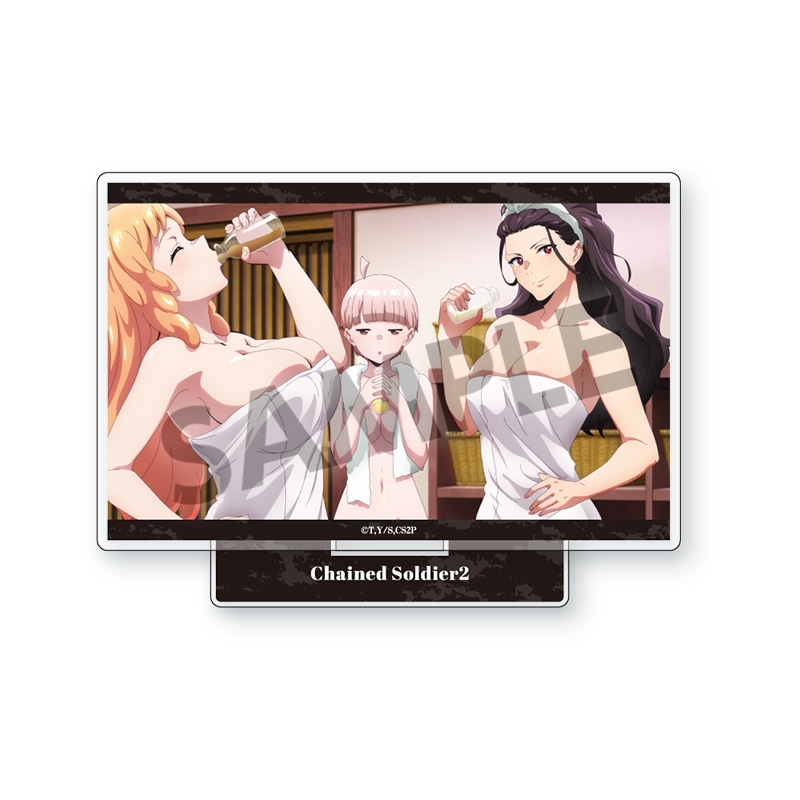 魔都精兵のスレイブ2 アクリルスタンド 第3話おまけ(サハラ&カイコ&サキ) - 公式商品画像 | AniSmile