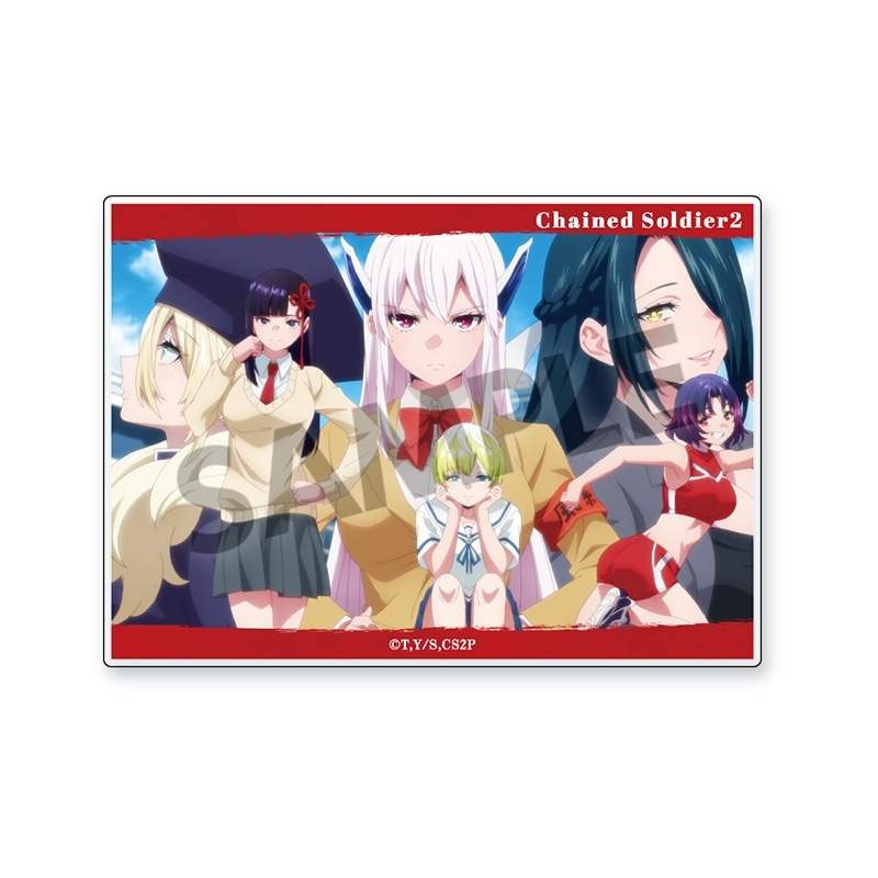 魔都精兵のスレイブ2 アクリルカード 第11話おまけ(京香&天花&夜雲&ワルワラ&風舞希&恋) - 公式商品画像 | AniSmile