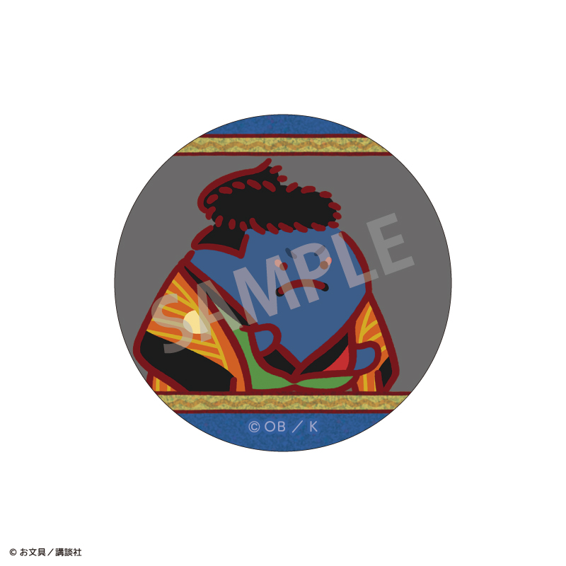 お文具といっしょ トレーディンググリッター缶バッジ/名画といっしょ 画像 4 | AniSmile