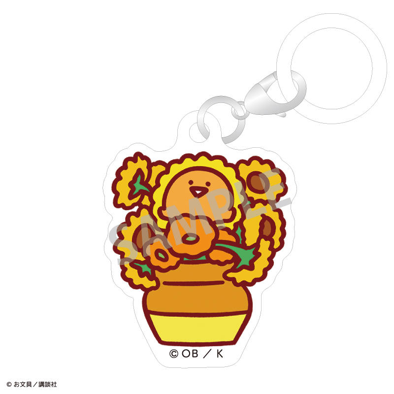 お文具といっしょ トレーディングめじるしキーホルダー/名画といっしょ 画像 6 | AniSmile
