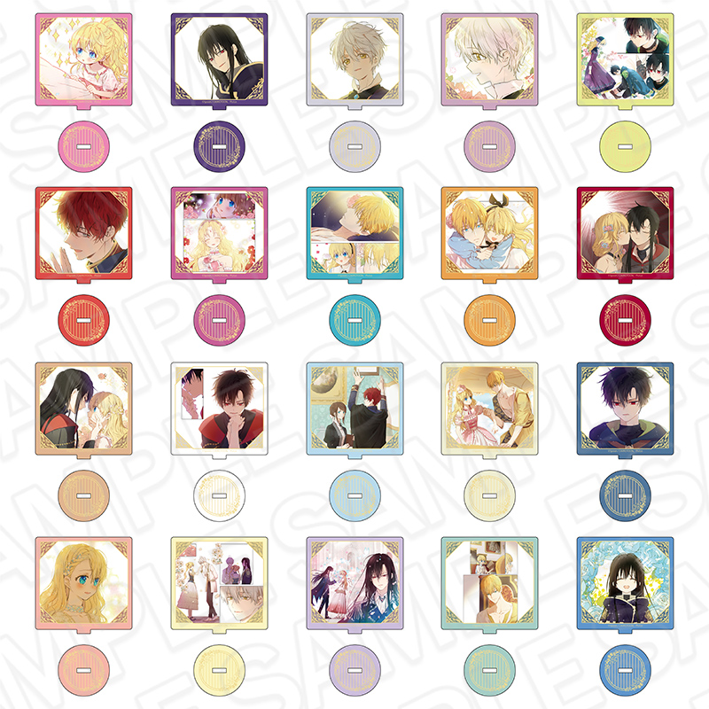 ある日、お姫様になってしまった件について ミニアクリルスタンド(ランダム) - 公式商品画像 | AniSmile