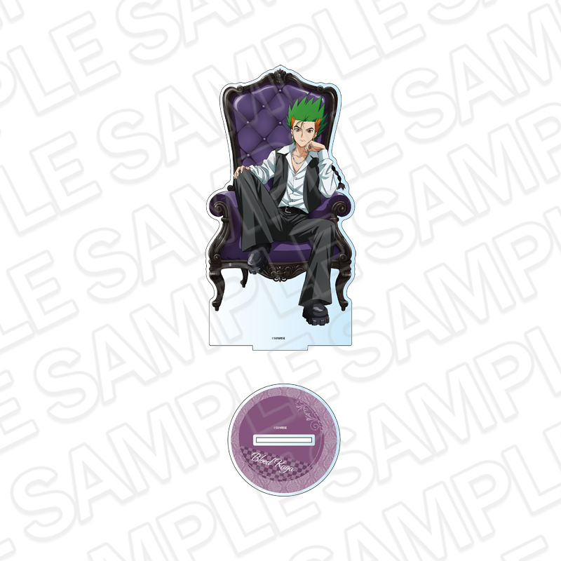 新世紀GPXサイバーフォーミュラSIN デカアクリルスタンド ブリード加賀 Chair ver. - 公式商品画像 | AniSmile