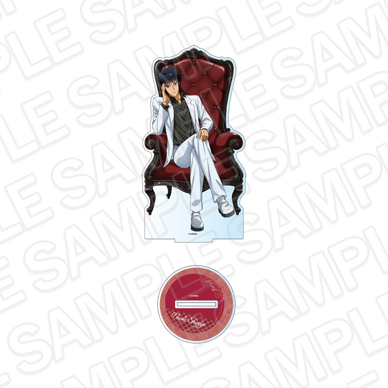 新世紀GPXサイバーフォーミュラSIN デカアクリルスタンド 新条直輝 Chair ver. - 公式商品画像 | AniSmile
