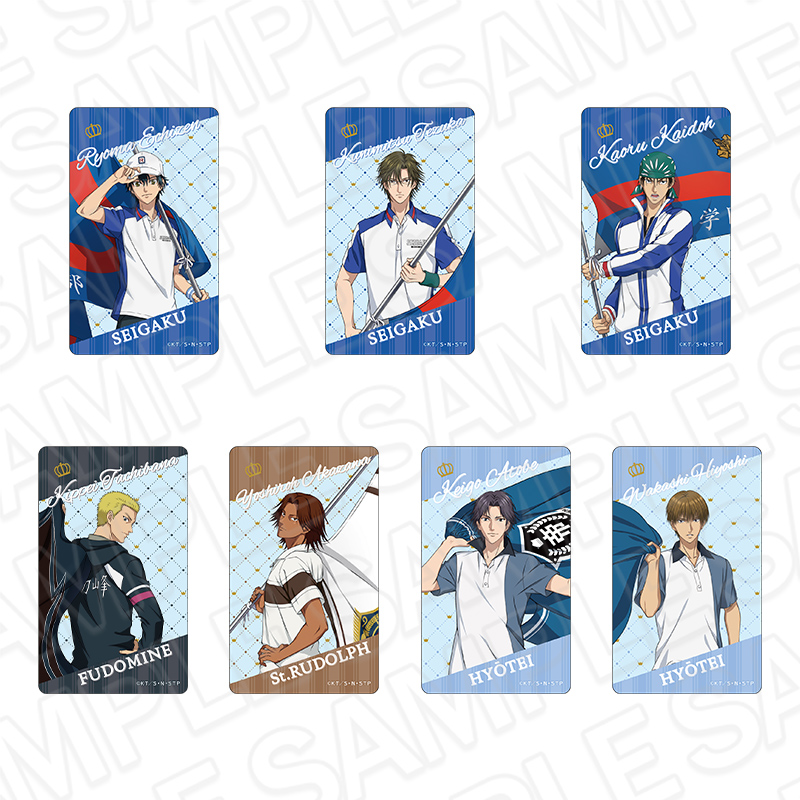 新テニスの王子様 クリアカード(ランダム) A flag ver. vol.2 - 公式商品画像 | AniSmile