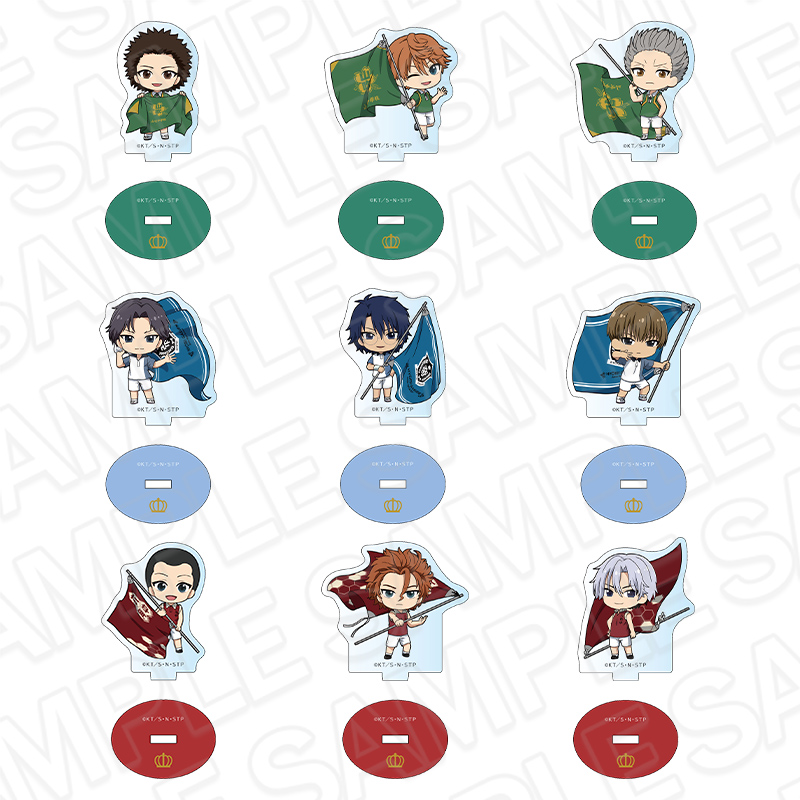 新テニスの王子様 ミニアクリルスタンド(ランダム) B flag ミニキャラ ver. - 公式商品画像 | AniSmile