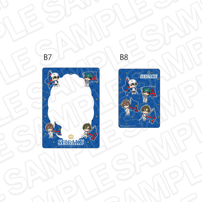 新テニスの王子様 硬質カードケースセット 青学 flag ミニキャラ ver. - 公式商品画像 | AniSmile