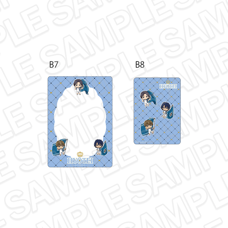 新テニスの王子様 硬質カードケースセット 氷帝 flag ミニキャラ ver. - 公式商品画像 | AniSmile