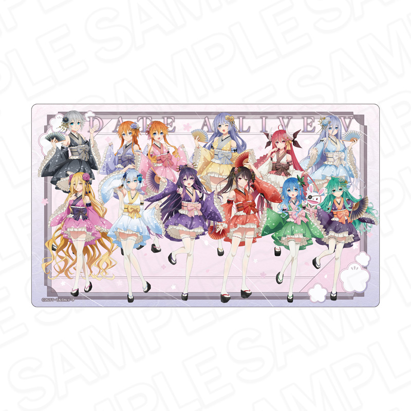 デート・ア・ライブⅤ ラバーデスクマット 和服アイドル ver. - 公式商品画像 | AniSmile