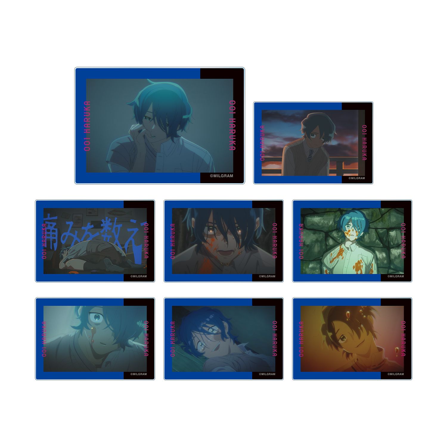 MILGRAM -ミルグラム- トレーディング MV アクリルカード ハルカ『全知全悩』(単位/単品) - 公式商品画像 | AniSmile