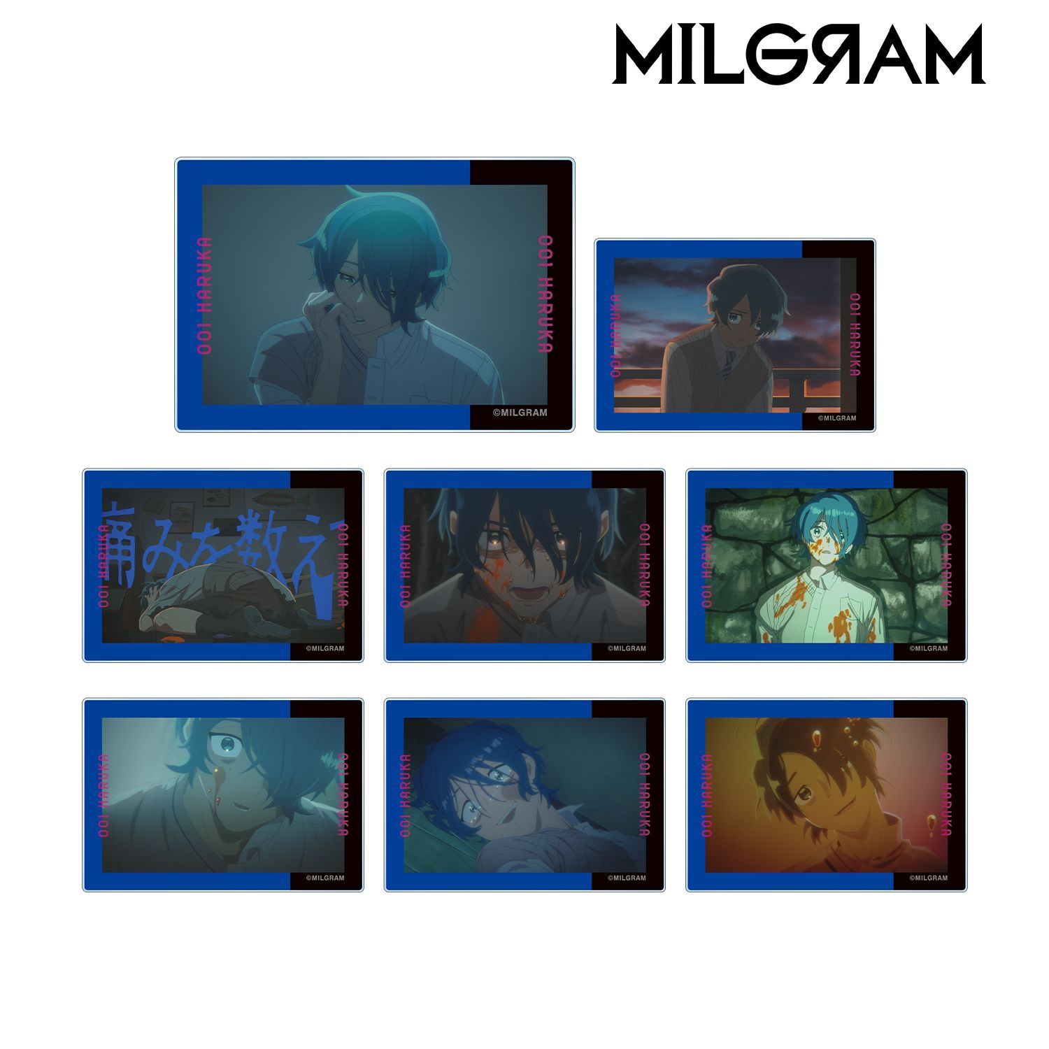 MILGRAM -ミルグラム- トレーディング MV アクリルカード ハルカ『全知全悩』(単位/単品) 画像 2 | AniSmile