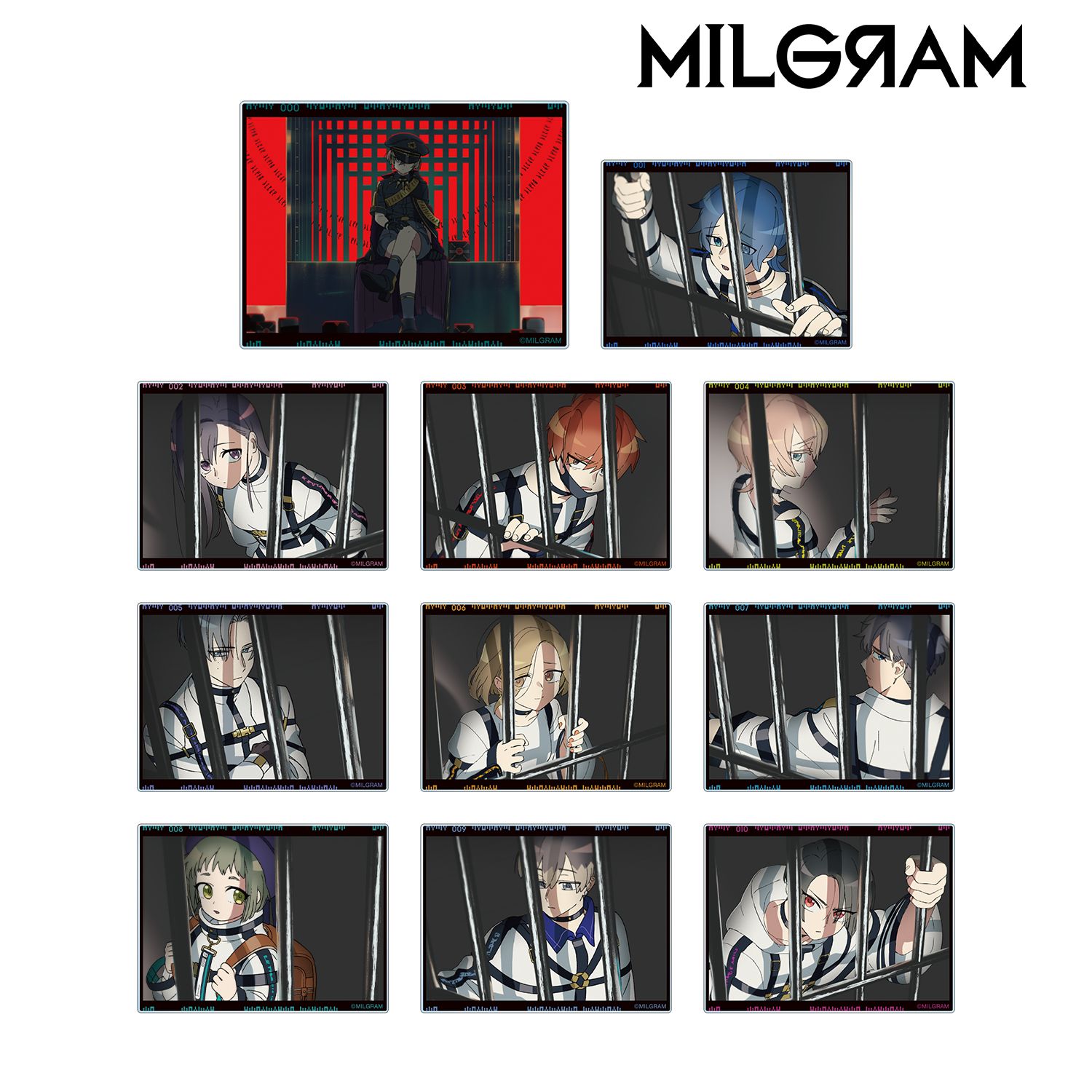 MILGRAM -ミルグラム- トレーディング MV アクリルカード 『アンダーカバー』(単位/単品) 画像 3 | AniSmile