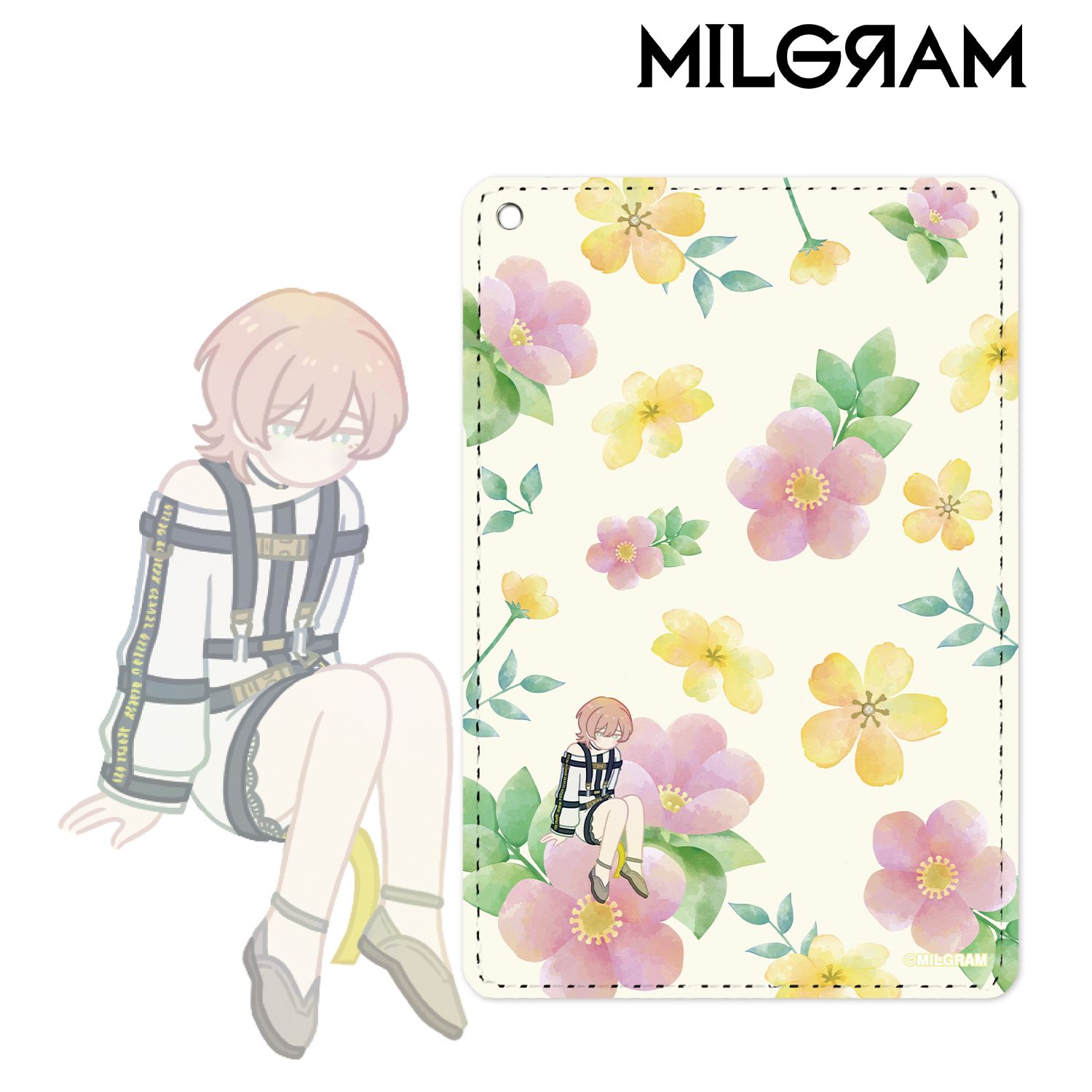 MILGRAM -ミルグラム- ムウ Botania 1ポケットパスケース 画像 3 | AniSmile