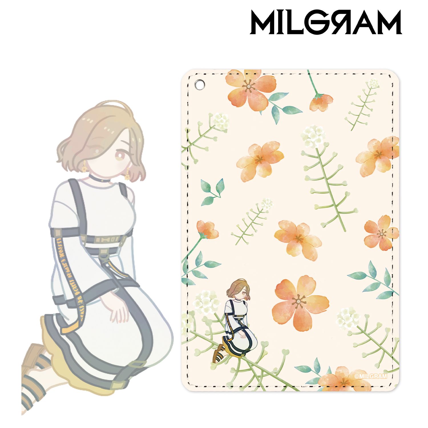 MILGRAM -ミルグラム- マヒル Botania 1ポケットパスケース 画像 3 | AniSmile