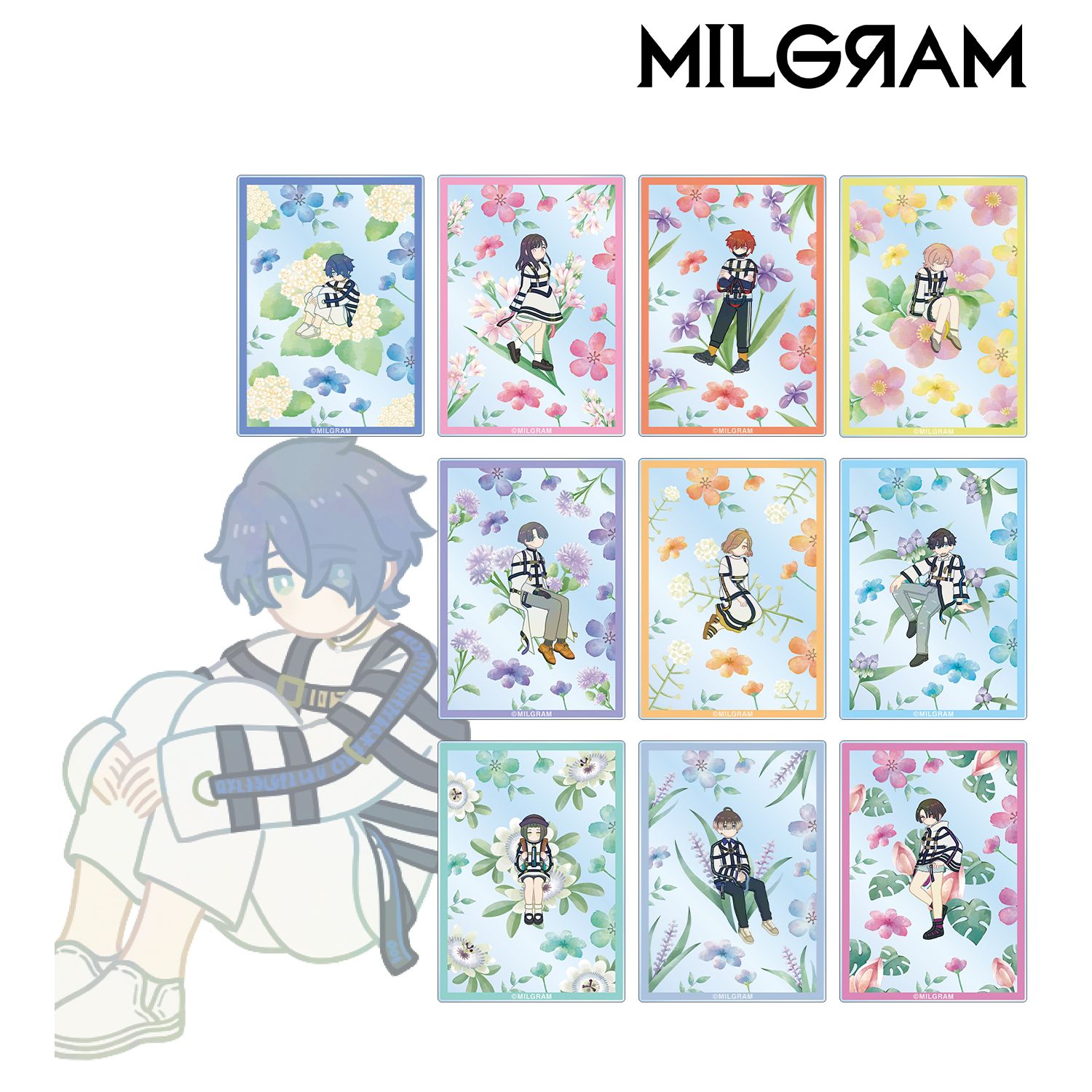 MILGRAM -ミルグラム- トレーディング Botania アクリルカード(単位/単品) 画像 3 | AniSmile