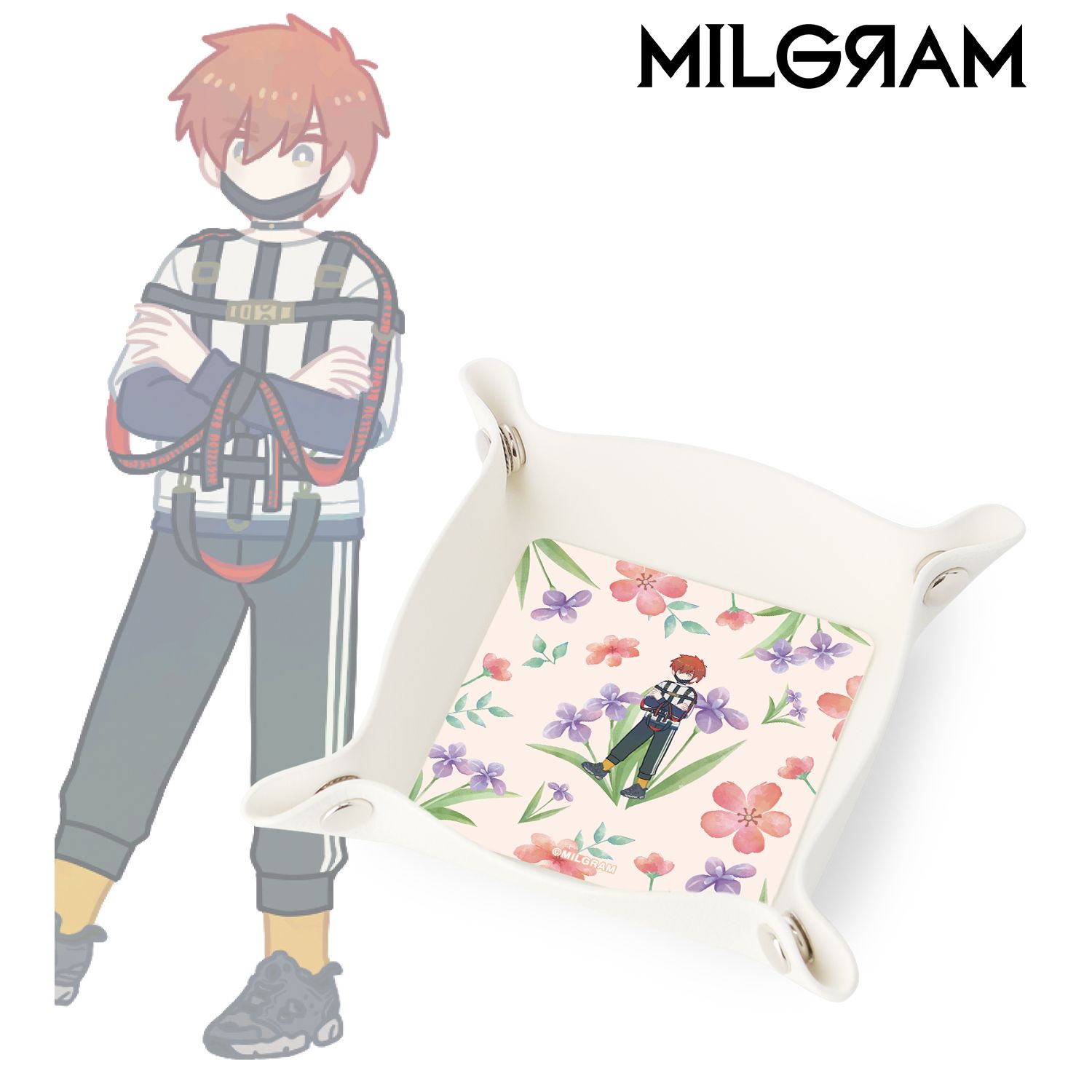 MILGRAM -ミルグラム- フータ Botania PUレザーマルチトレー 画像 2 | AniSmile