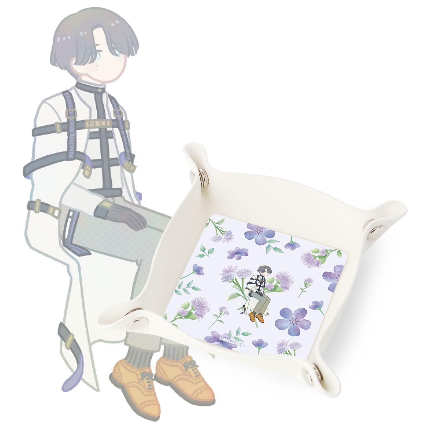 MILGRAM -ミルグラム- シドウ Botania PUレザーマルチトレー - 公式商品画像 | AniSmile