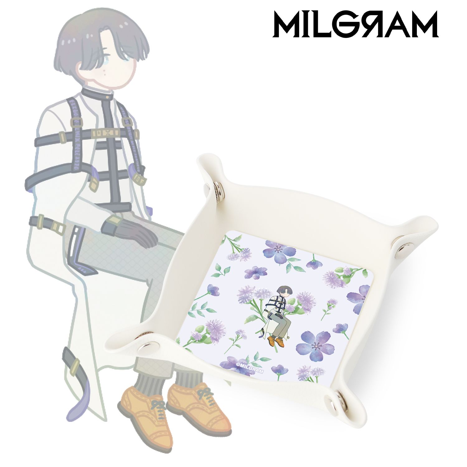 MILGRAM -ミルグラム- シドウ Botania PUレザーマルチトレー 画像 2 | AniSmile