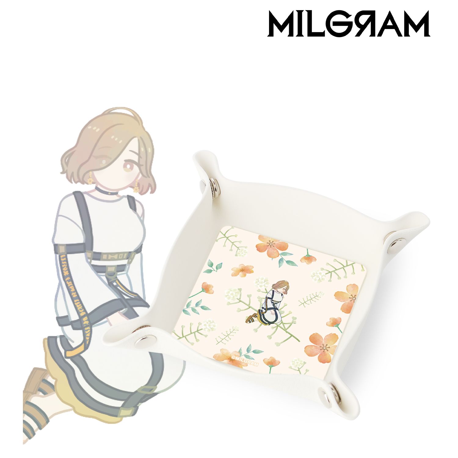 MILGRAM -ミルグラム- マヒル Botania PUレザーマルチトレー 画像 2 | AniSmile