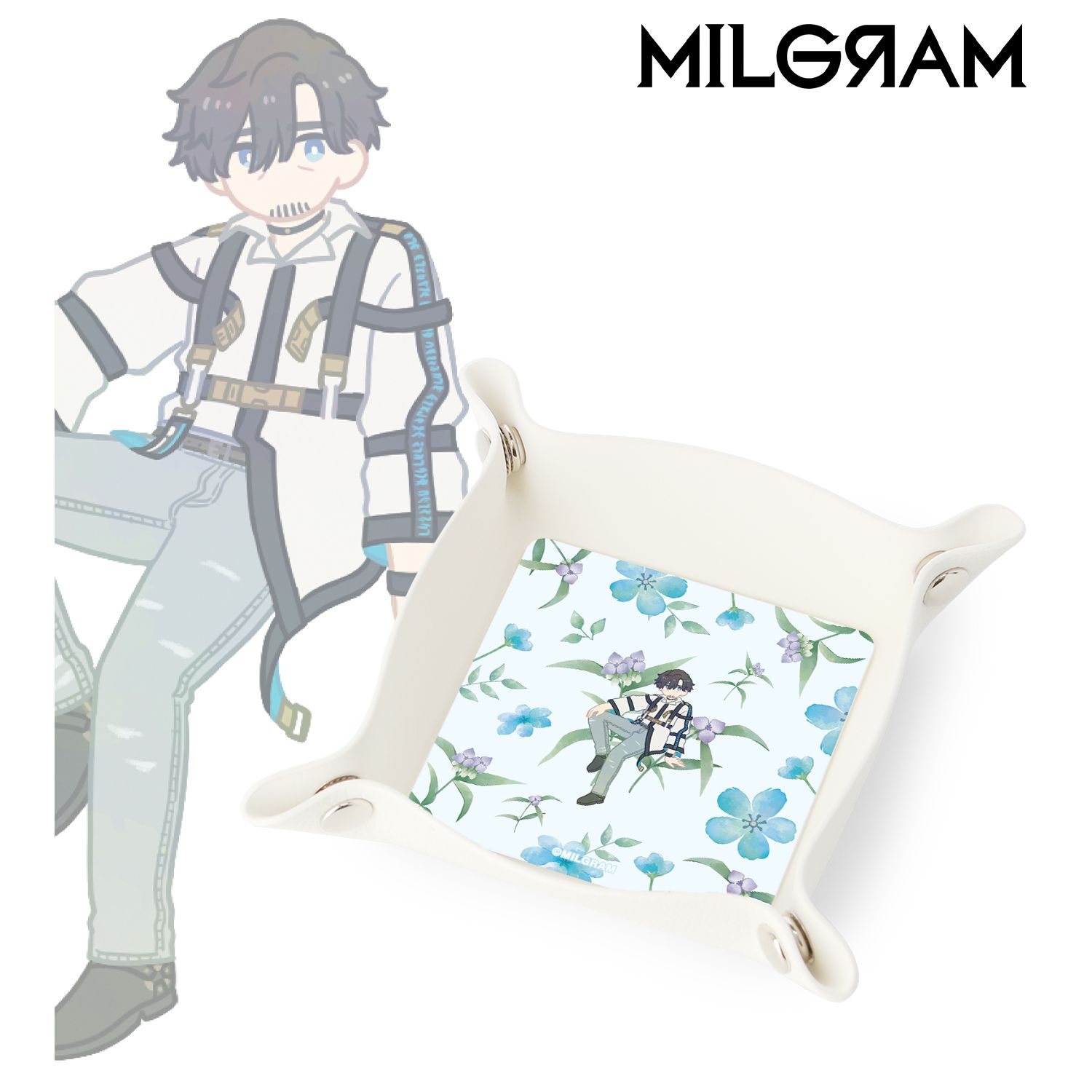 MILGRAM -ミルグラム- カズイ Botania PUレザーマルチトレー 画像 2 | AniSmile