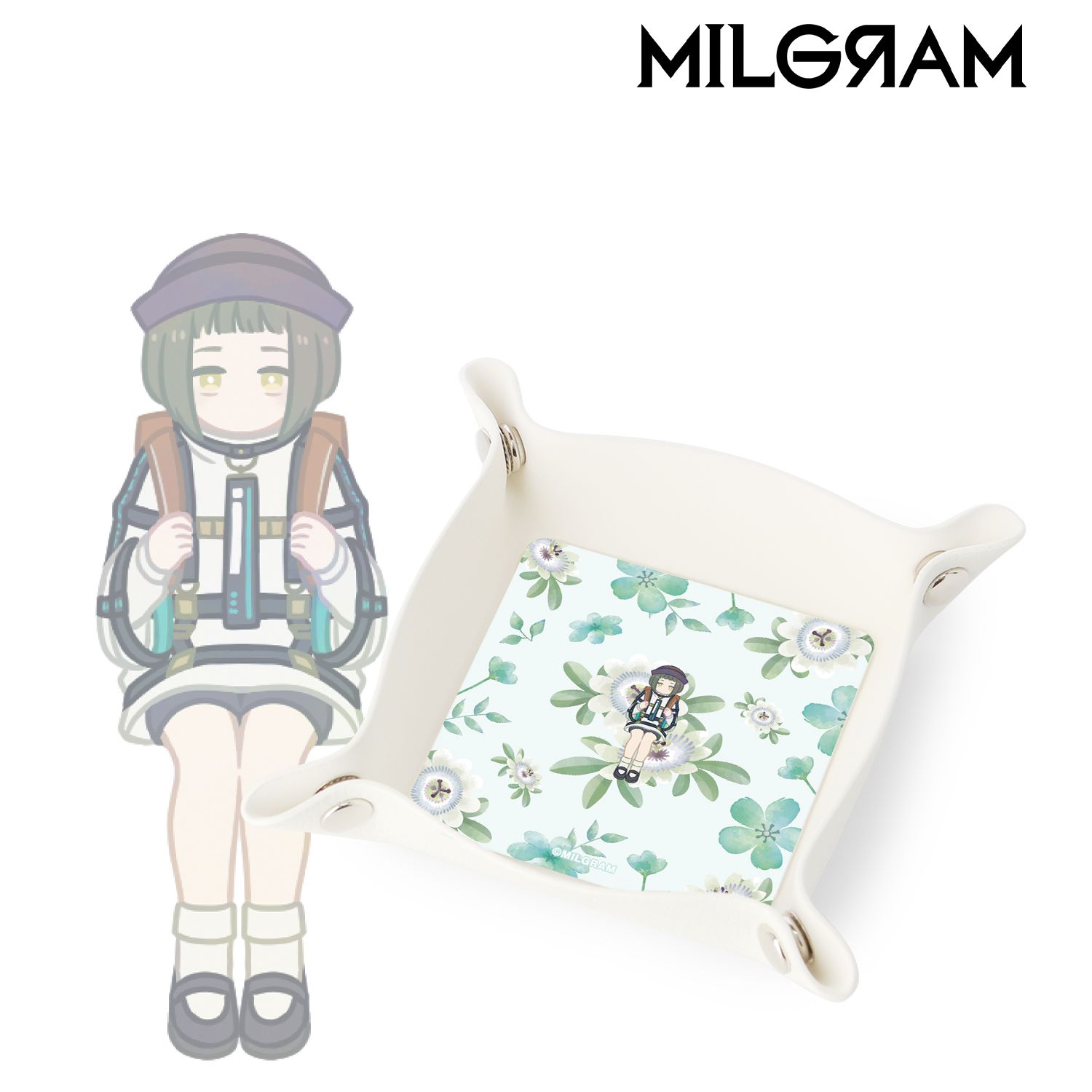 MILGRAM -ミルグラム- アマネ Botania PUレザーマルチトレー 画像 2 | AniSmile