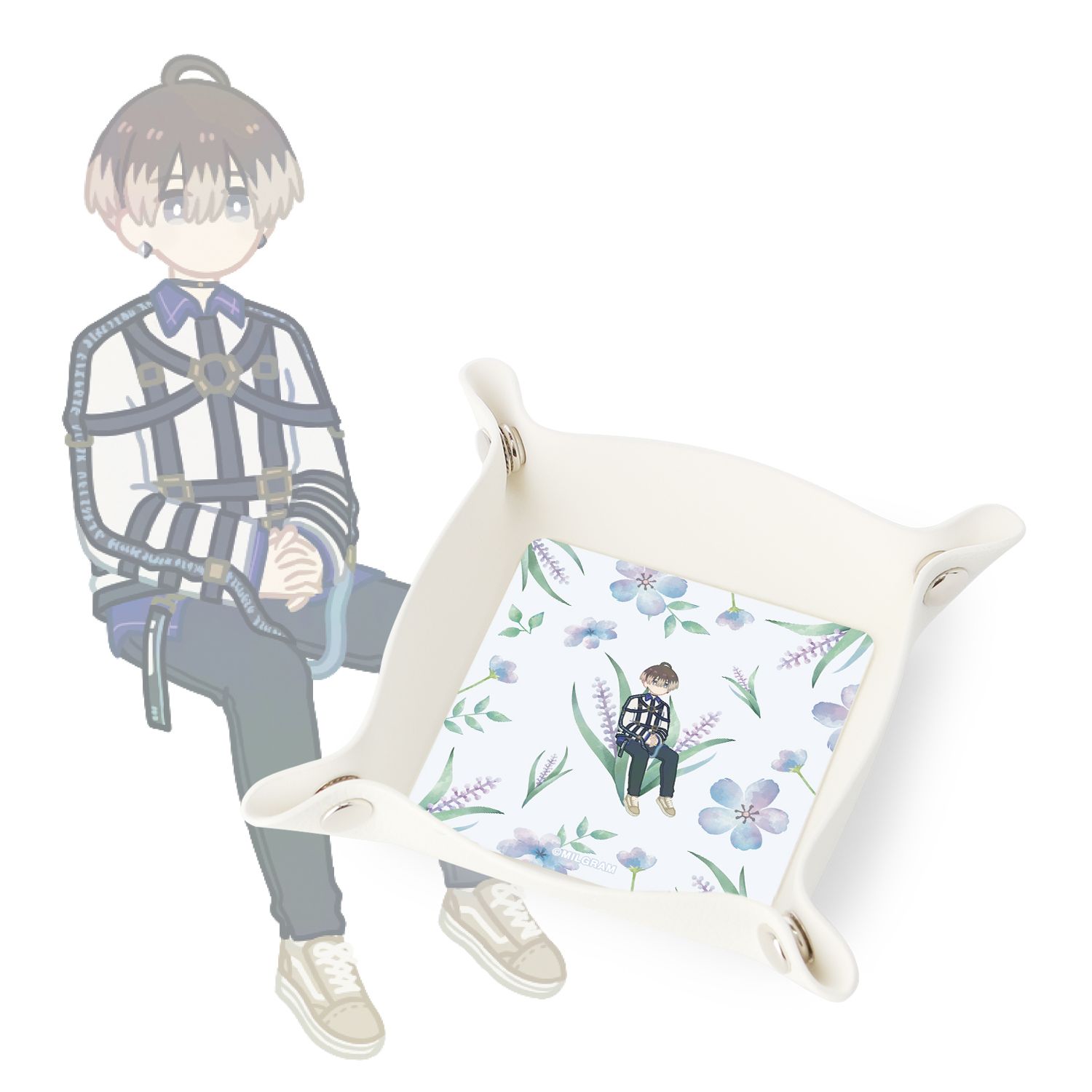 MILGRAM -ミルグラム- ミコト Botania PUレザーマルチトレー - 公式商品画像 | AniSmile