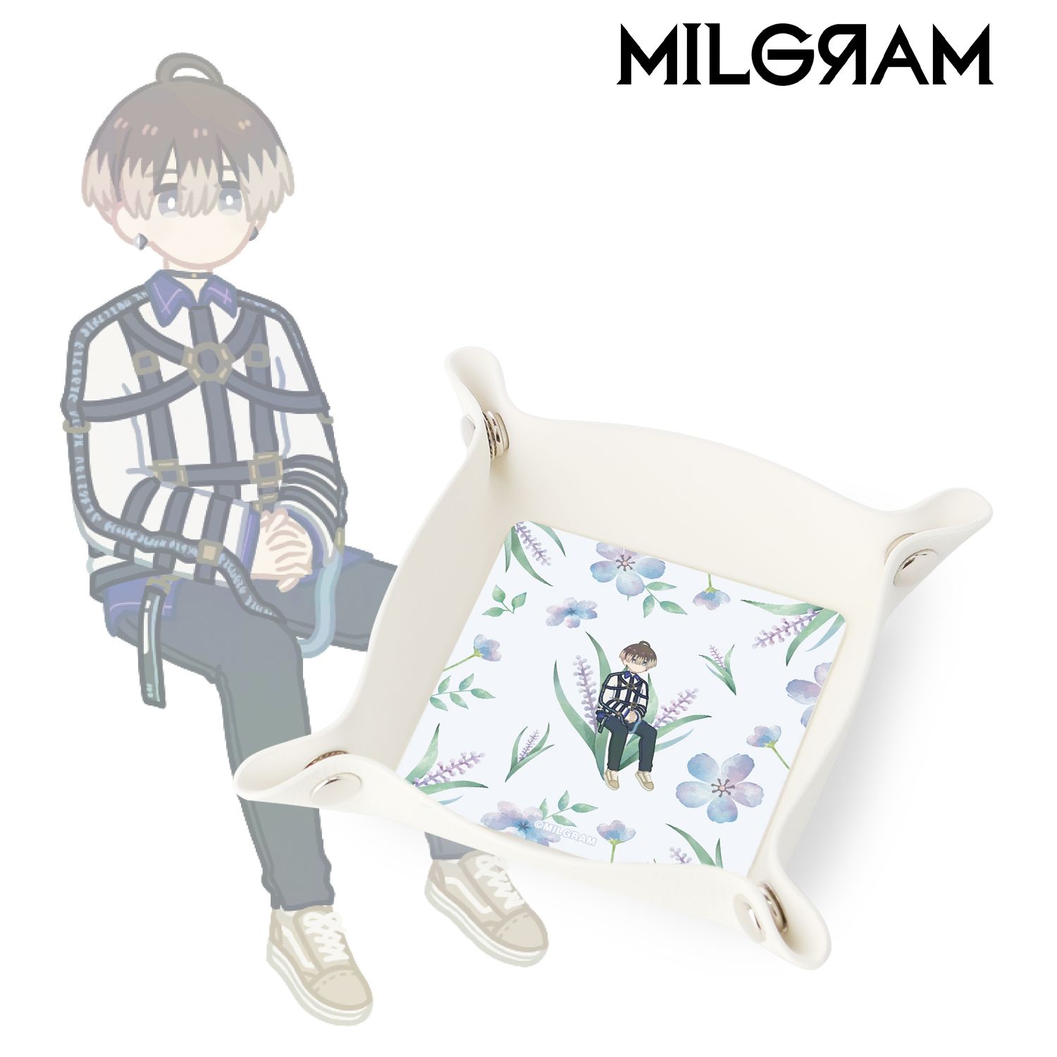 MILGRAM -ミルグラム- ミコト Botania PUレザーマルチトレー 画像 2 | AniSmile