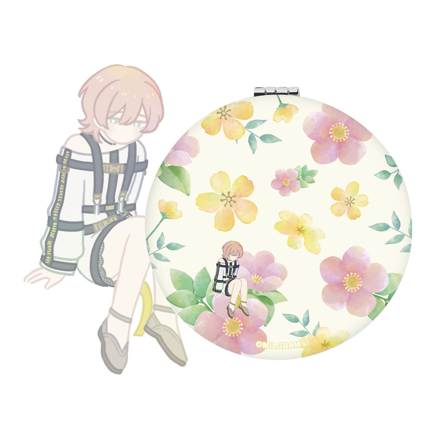 MILGRAM -ミルグラム- ムウ Botania 折りたたみミラー - 公式商品画像 | AniSmile