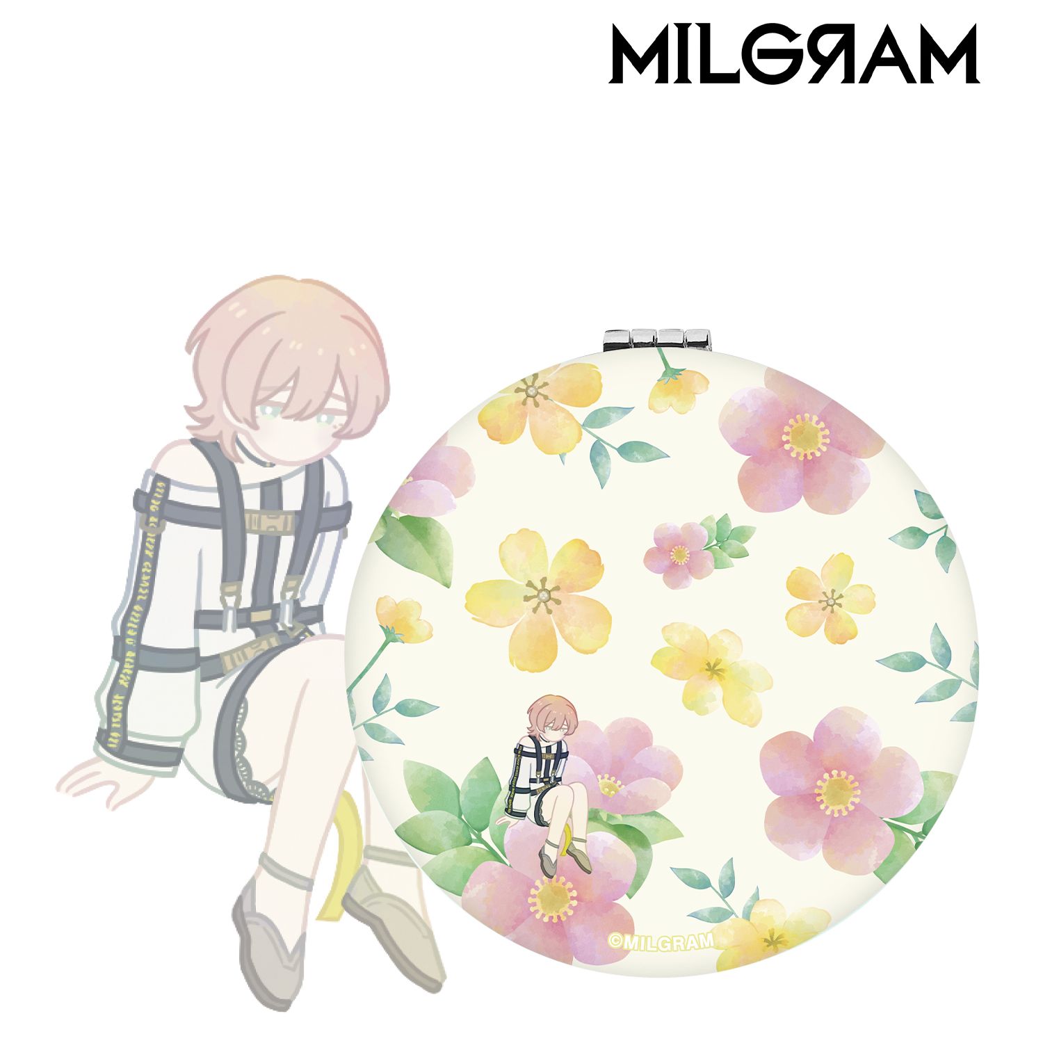 MILGRAM -ミルグラム- ムウ Botania 折りたたみミラー 画像 2 | AniSmile