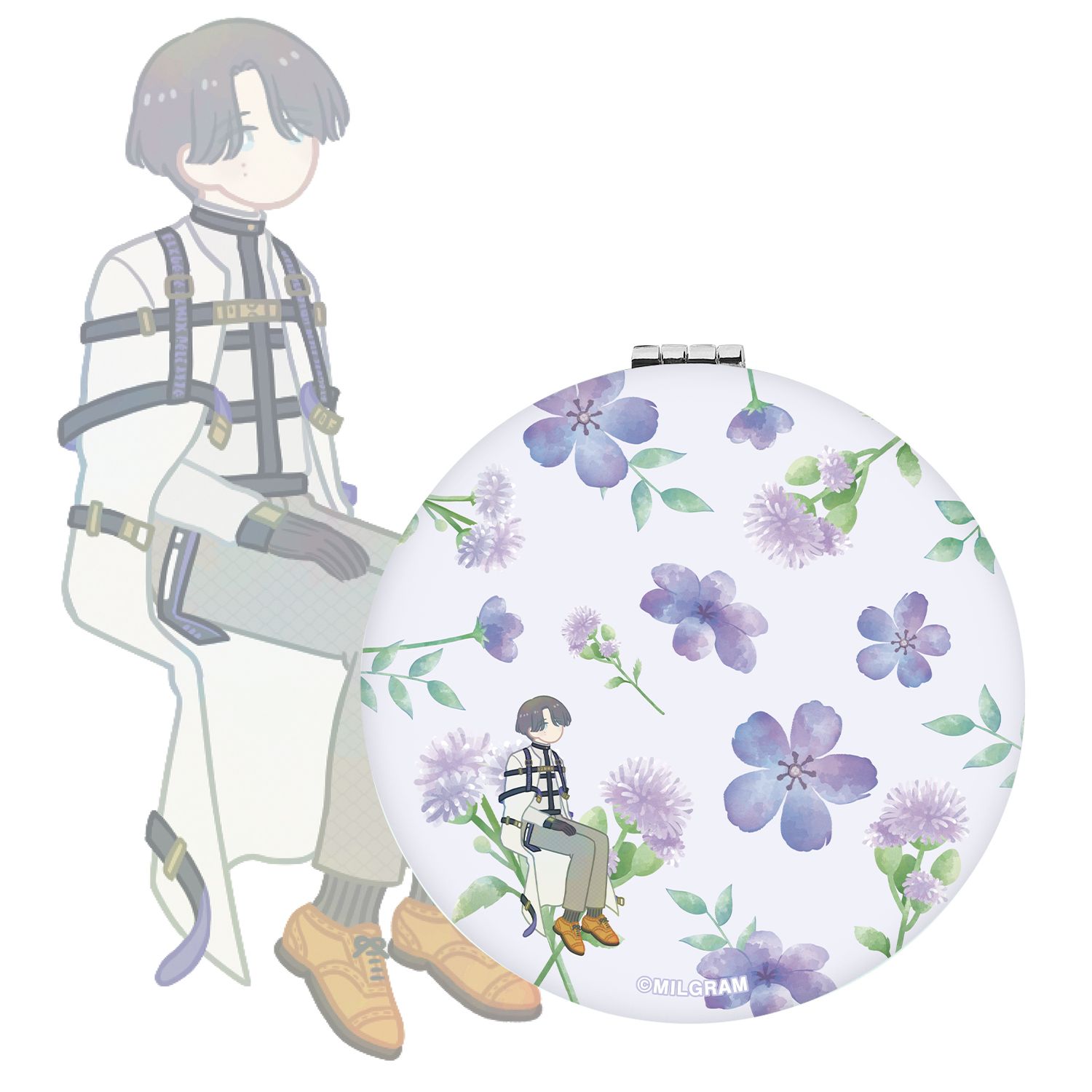 MILGRAM -ミルグラム- シドウ Botania 折りたたみミラー 画像 2 | AniSmile