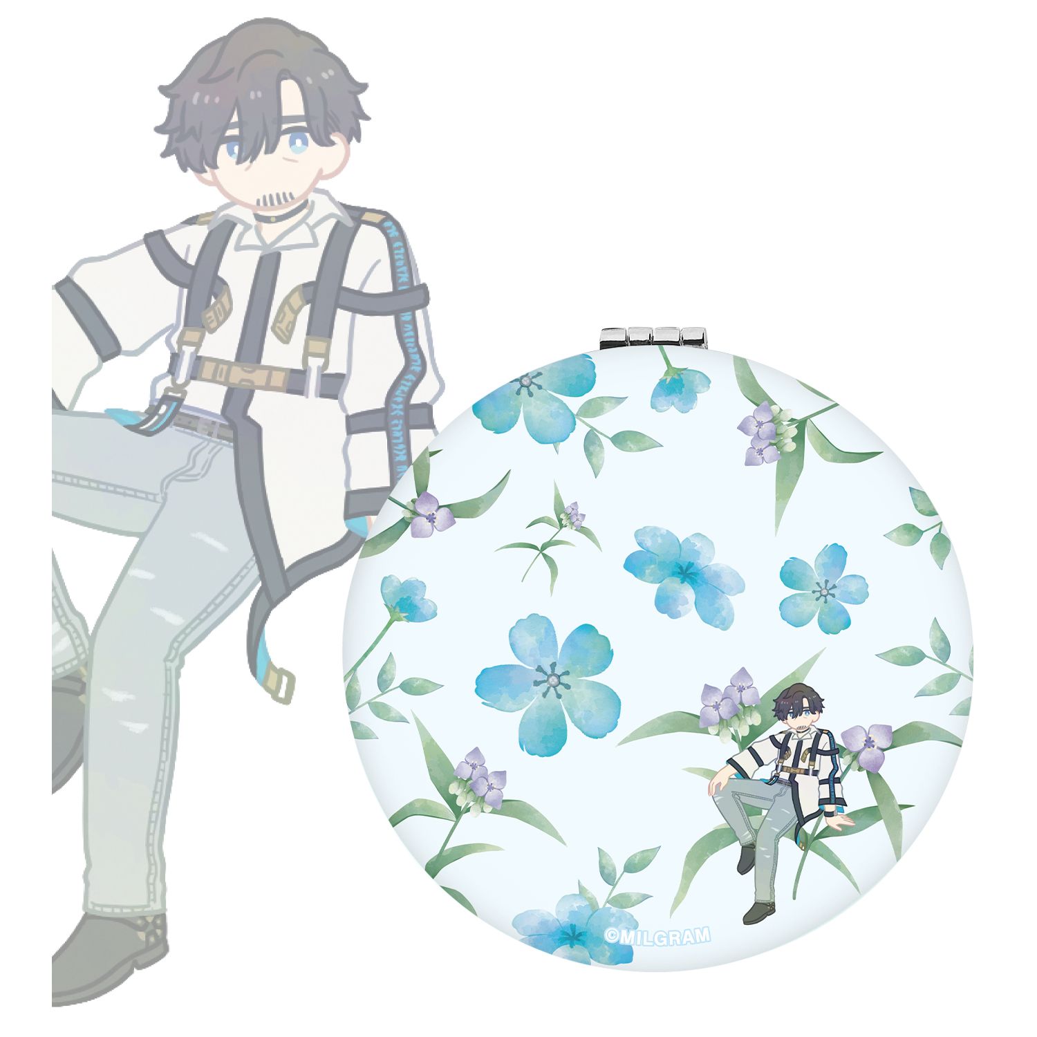 MILGRAM -ミルグラム- カズイ Botania 折りたたみミラー - 公式商品画像 | AniSmile