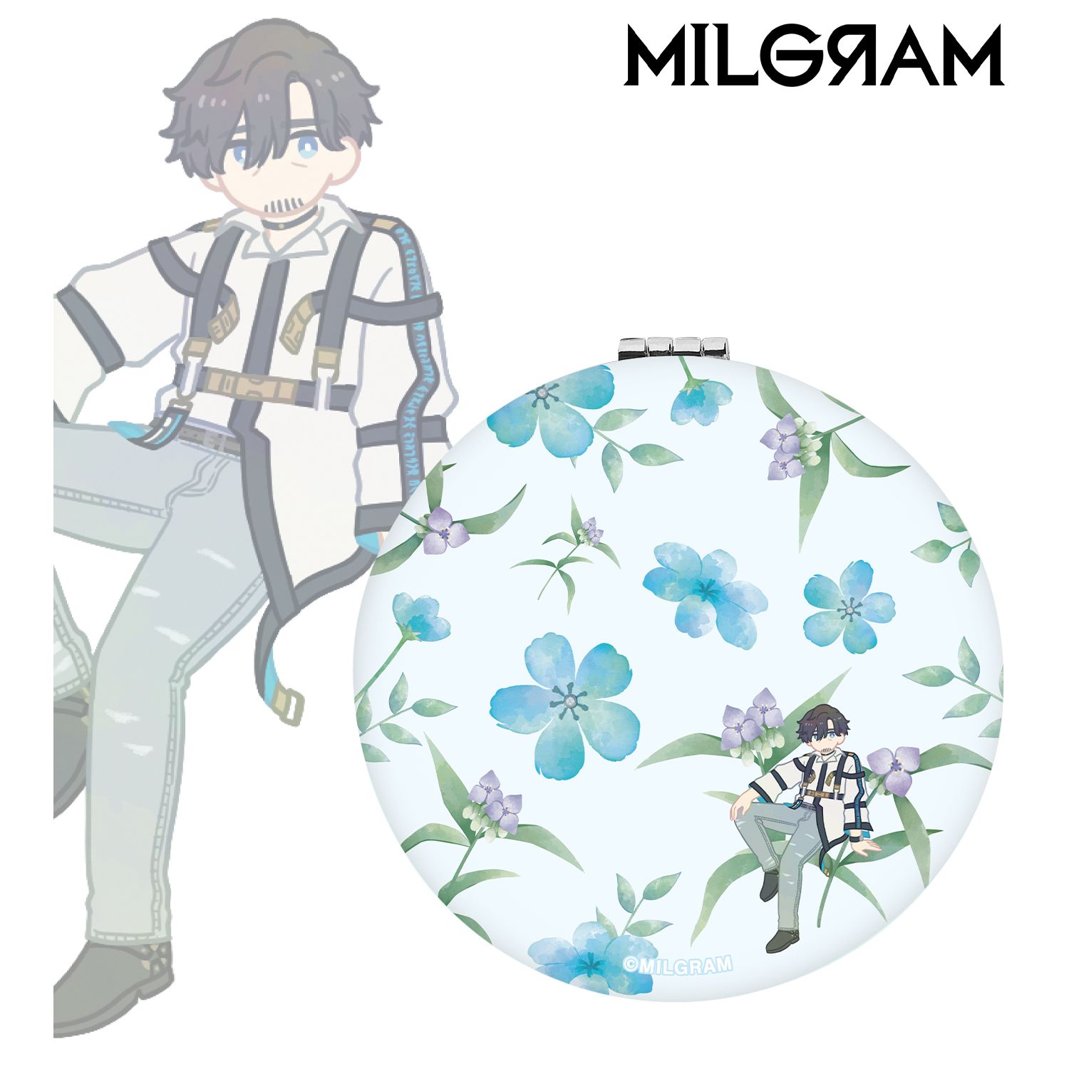 MILGRAM -ミルグラム- カズイ Botania 折りたたみミラー 画像 2 | AniSmile