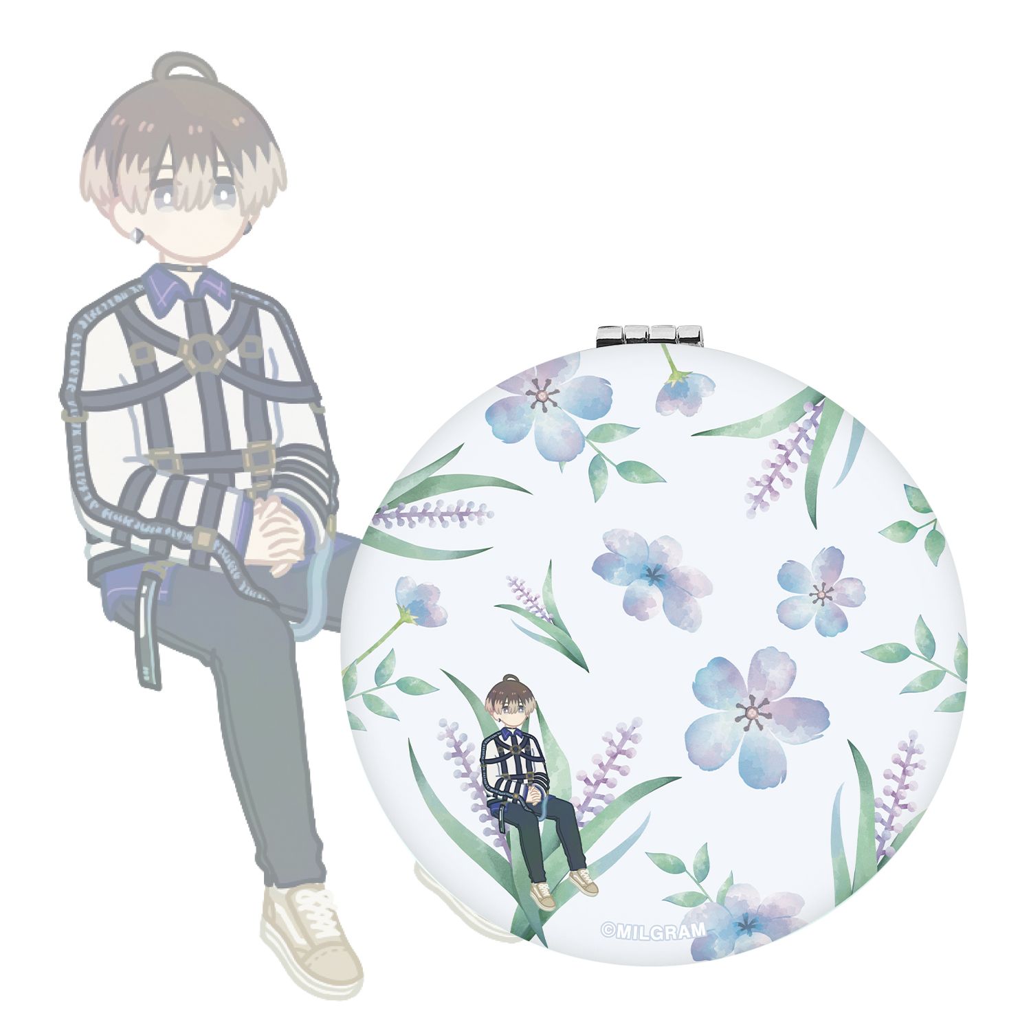 MILGRAM -ミルグラム- ミコト Botania 折りたたみミラー - 公式商品画像 | AniSmile