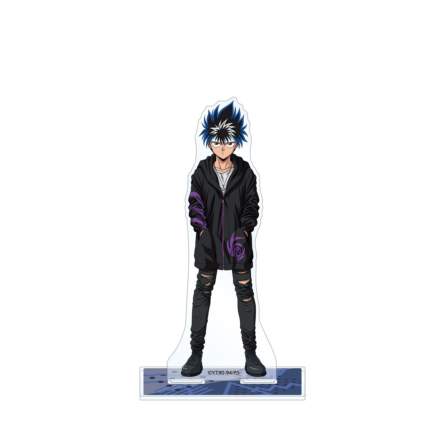 TVアニメ『幽☆遊☆白書』 描き下ろしイラスト 飛影 90’sカジュアルver. BIGアクリルスタンド - 公式商品画像 | AniSmile