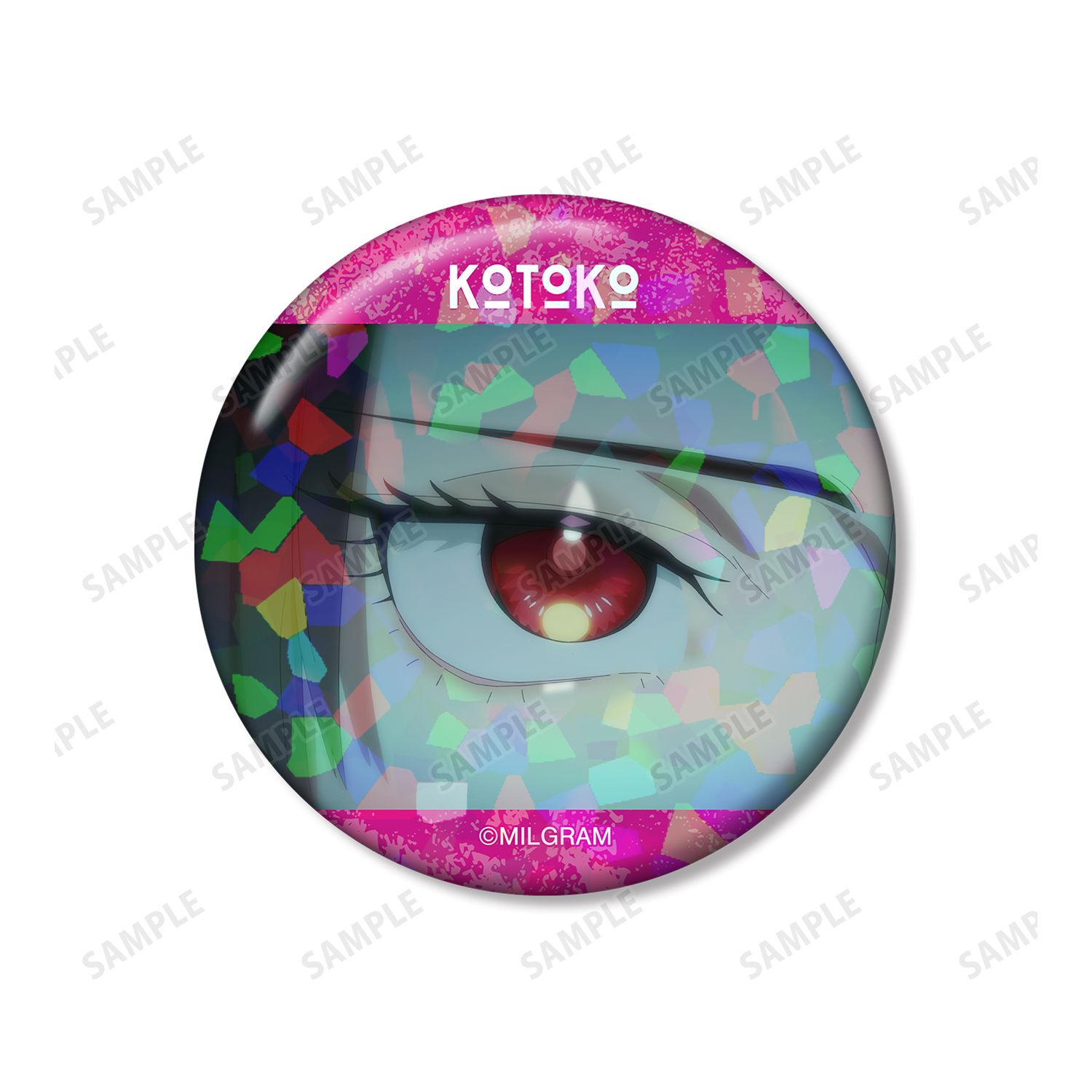 MILGRAM -ミルグラム- コトコ 場面写ホログラム缶バッジ2個セット 画像 3 | AniSmile