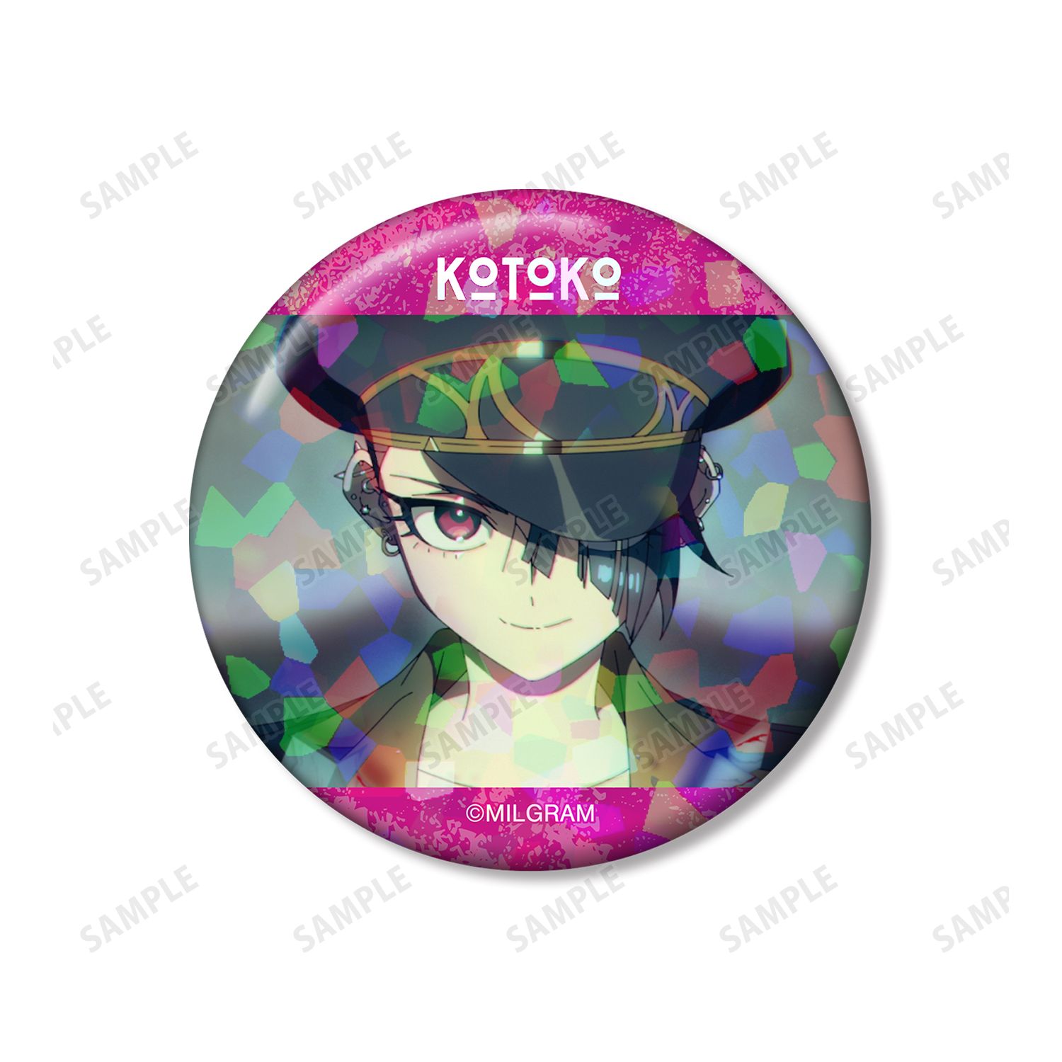 MILGRAM -ミルグラム- コトコ 場面写ホログラム缶バッジ2個セット 画像 4 | AniSmile