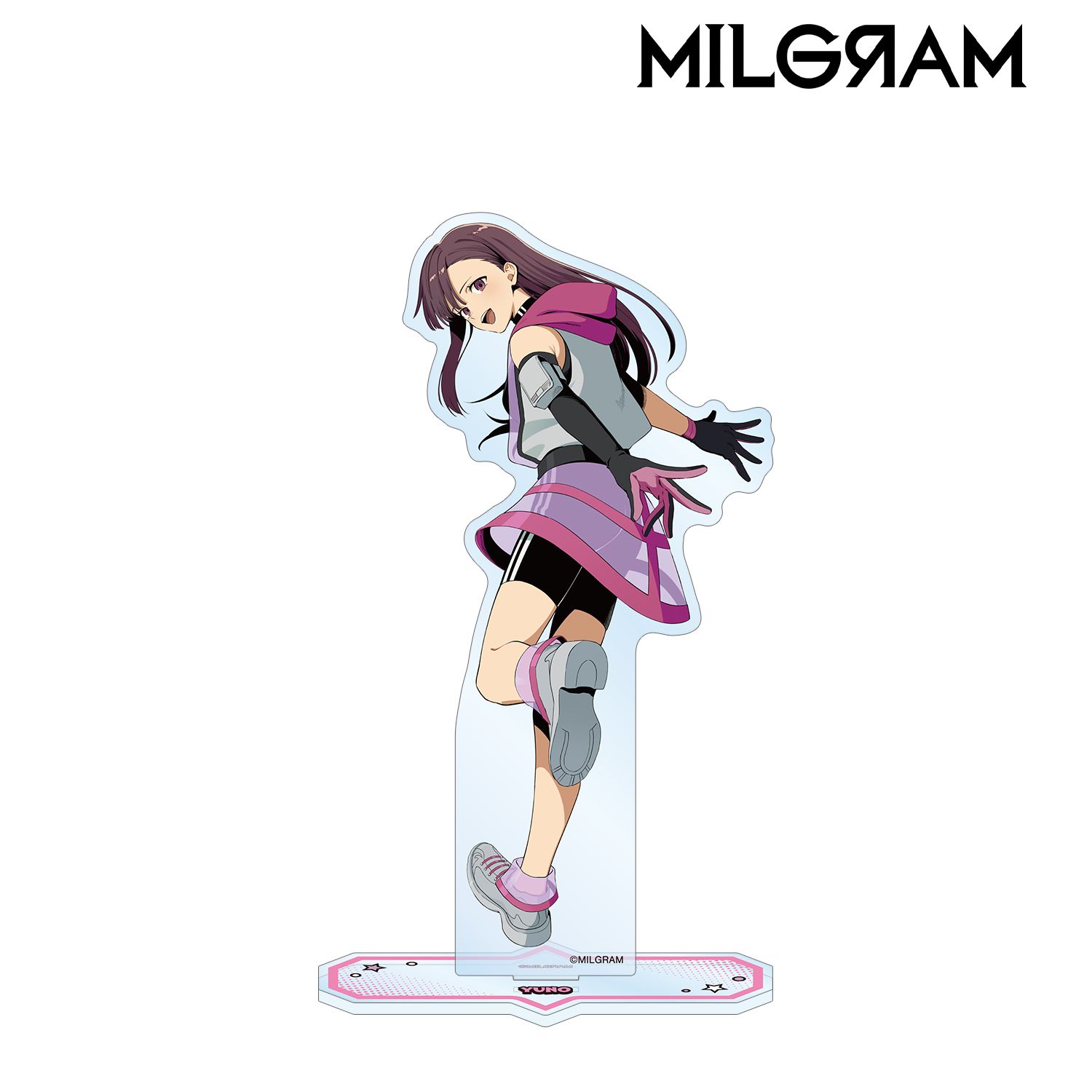 MILGRAM -ミルグラム- 描き下ろし ユノ アメコミ風ver. BIGアクリルスタンド 画像 2 | AniSmile