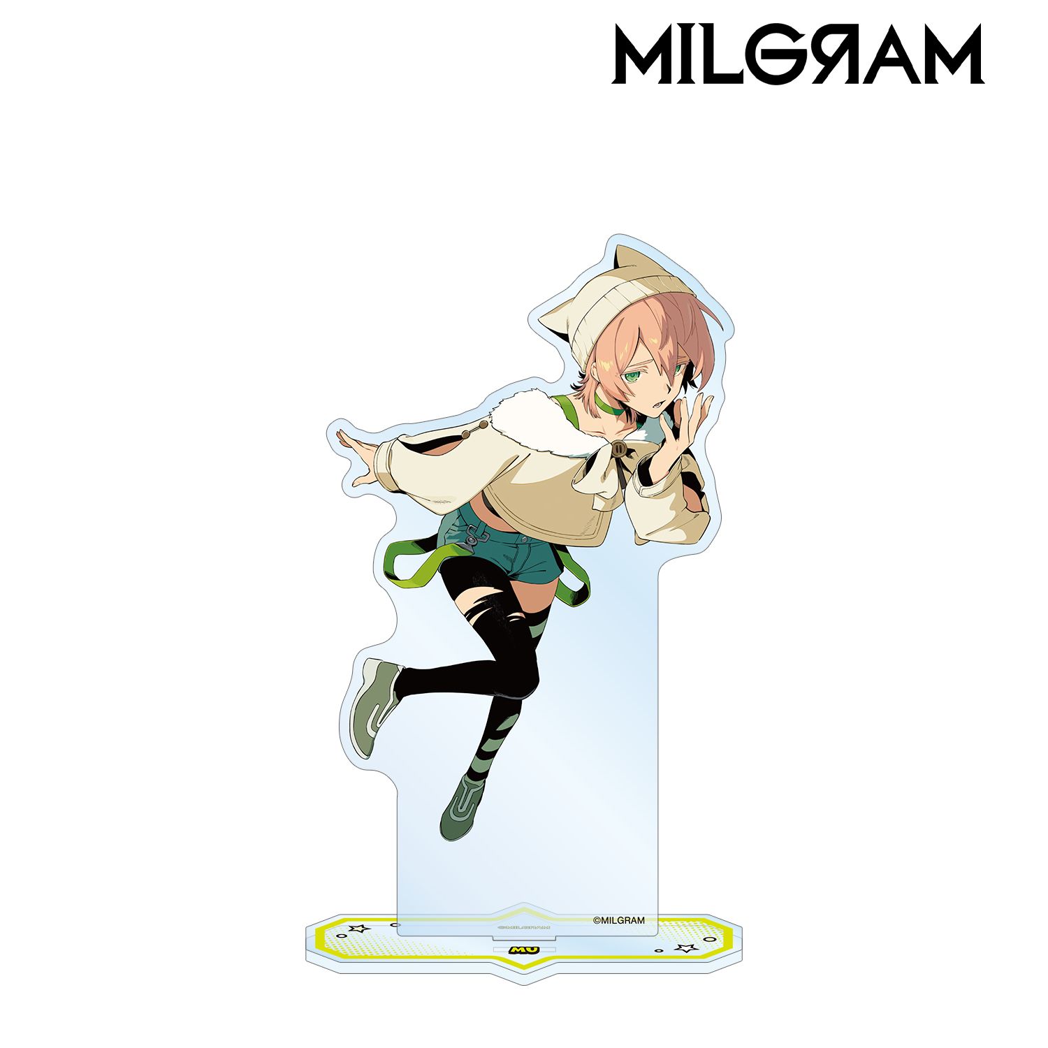 MILGRAM -ミルグラム- 描き下ろし ムウ アメコミ風ver. BIGアクリルスタンド 画像 2 | AniSmile