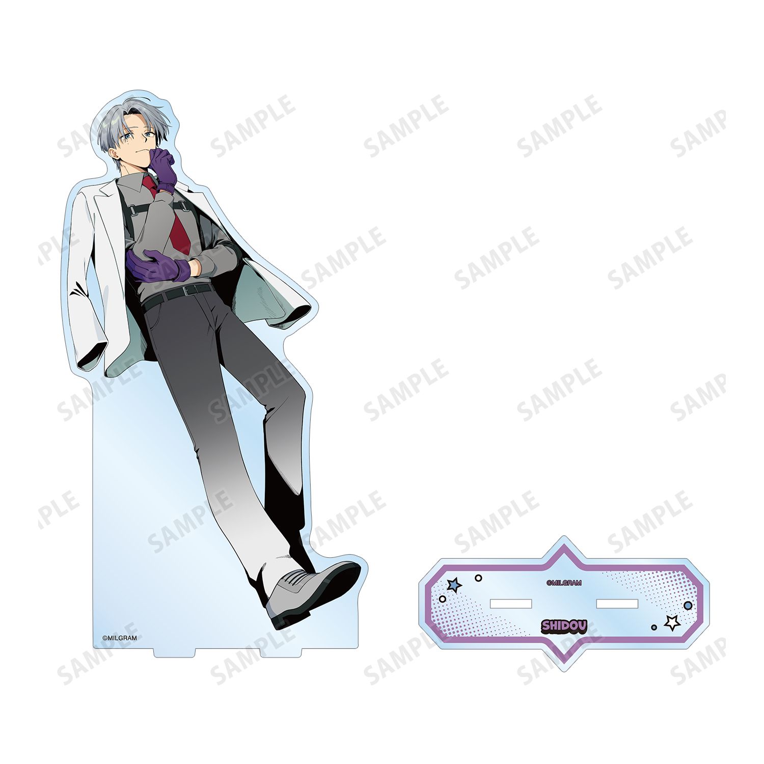 MILGRAM -ミルグラム- 描き下ろし シドウ アメコミ風ver. BIGアクリルスタンド 画像 3 | AniSmile