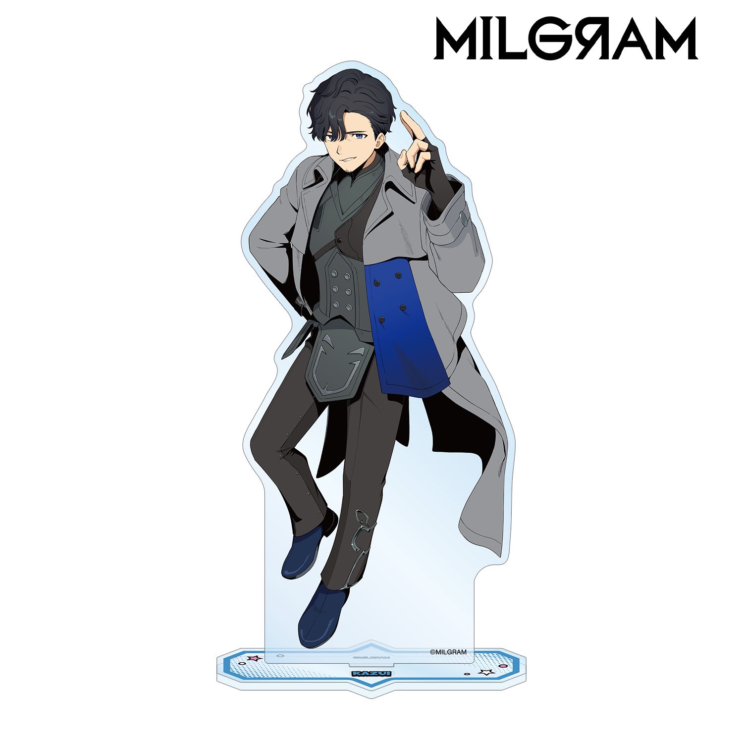 MILGRAM -ミルグラム- 描き下ろし カズイ アメコミ風ver. BIGアクリルスタンド 画像 2 | AniSmile
