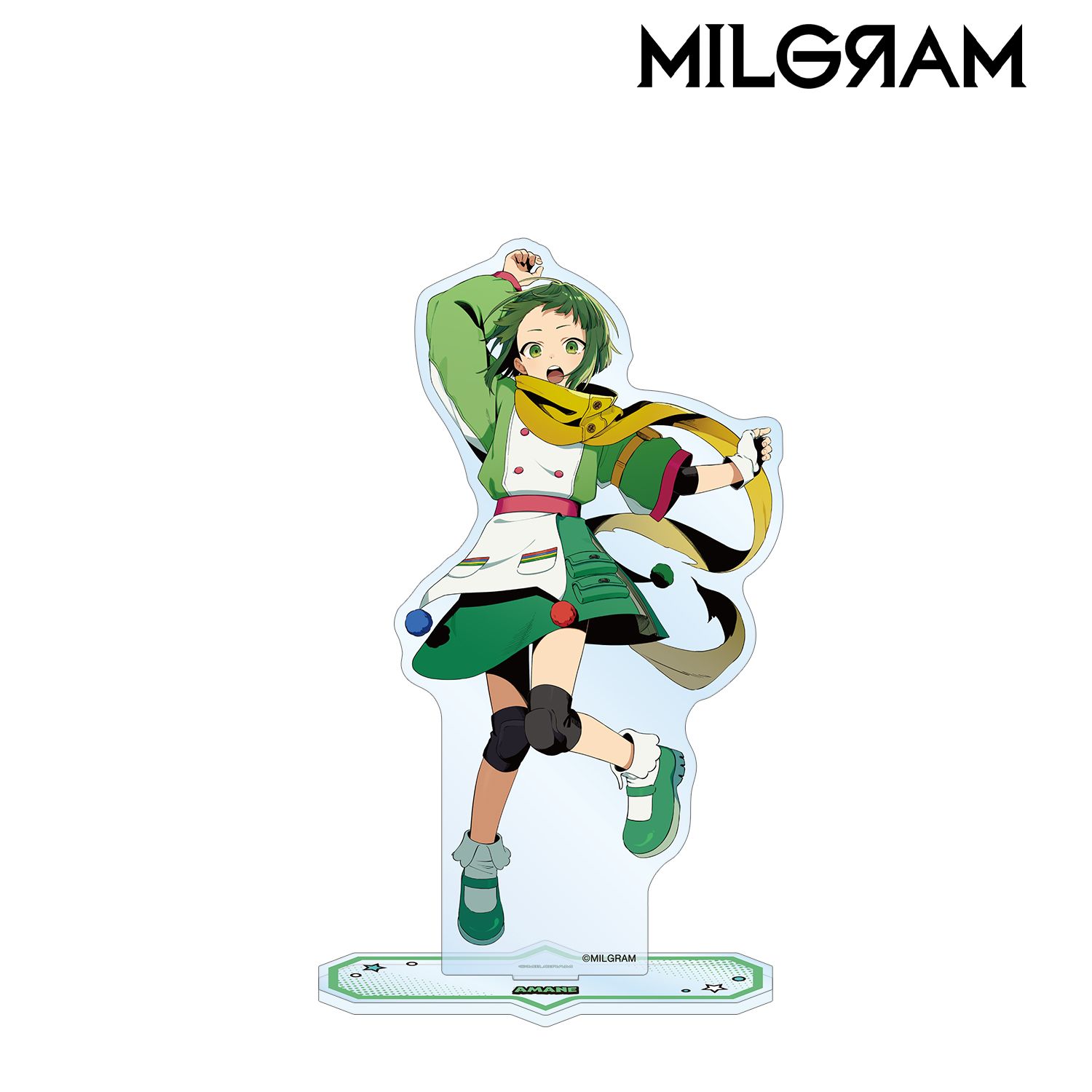 MILGRAM -ミルグラム- 描き下ろし アマネ アメコミ風ver. BIGアクリルスタンド 画像 2 | AniSmile