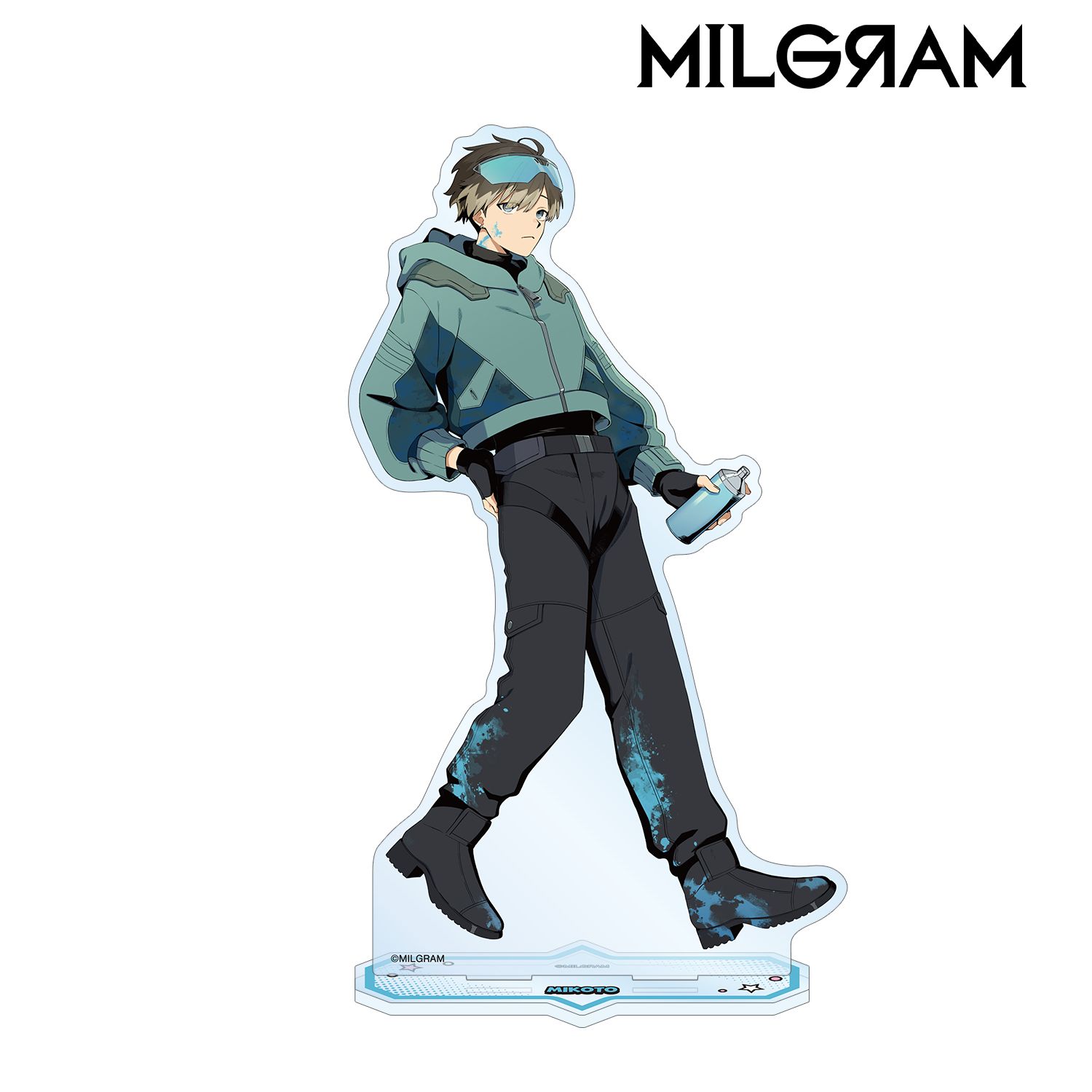 MILGRAM -ミルグラム- 描き下ろし ミコト アメコミ風ver. BIGアクリルスタンド 画像 2 | AniSmile